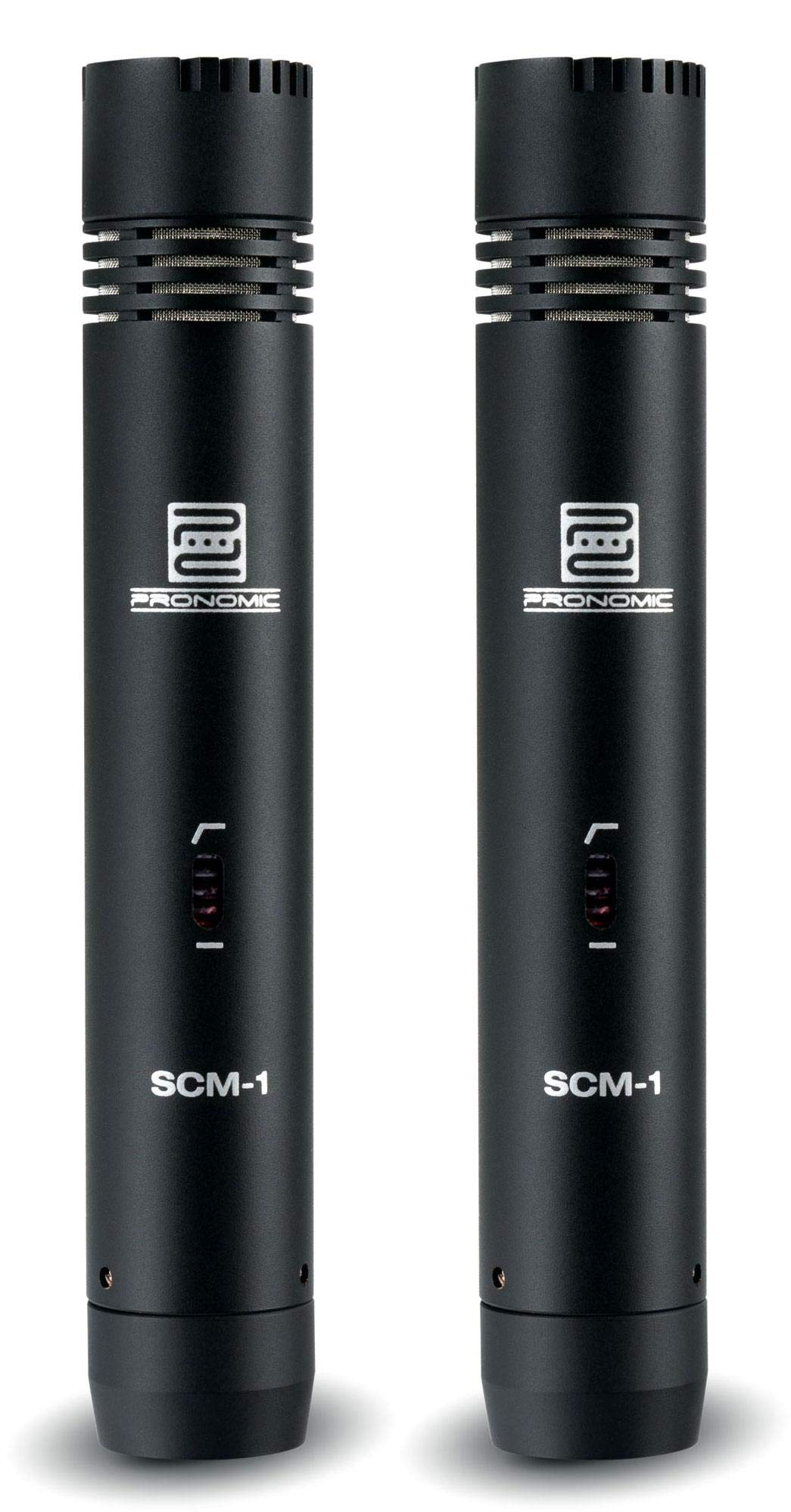 Pronomic Micrófono de condensador SCM-1 (dos unidades)