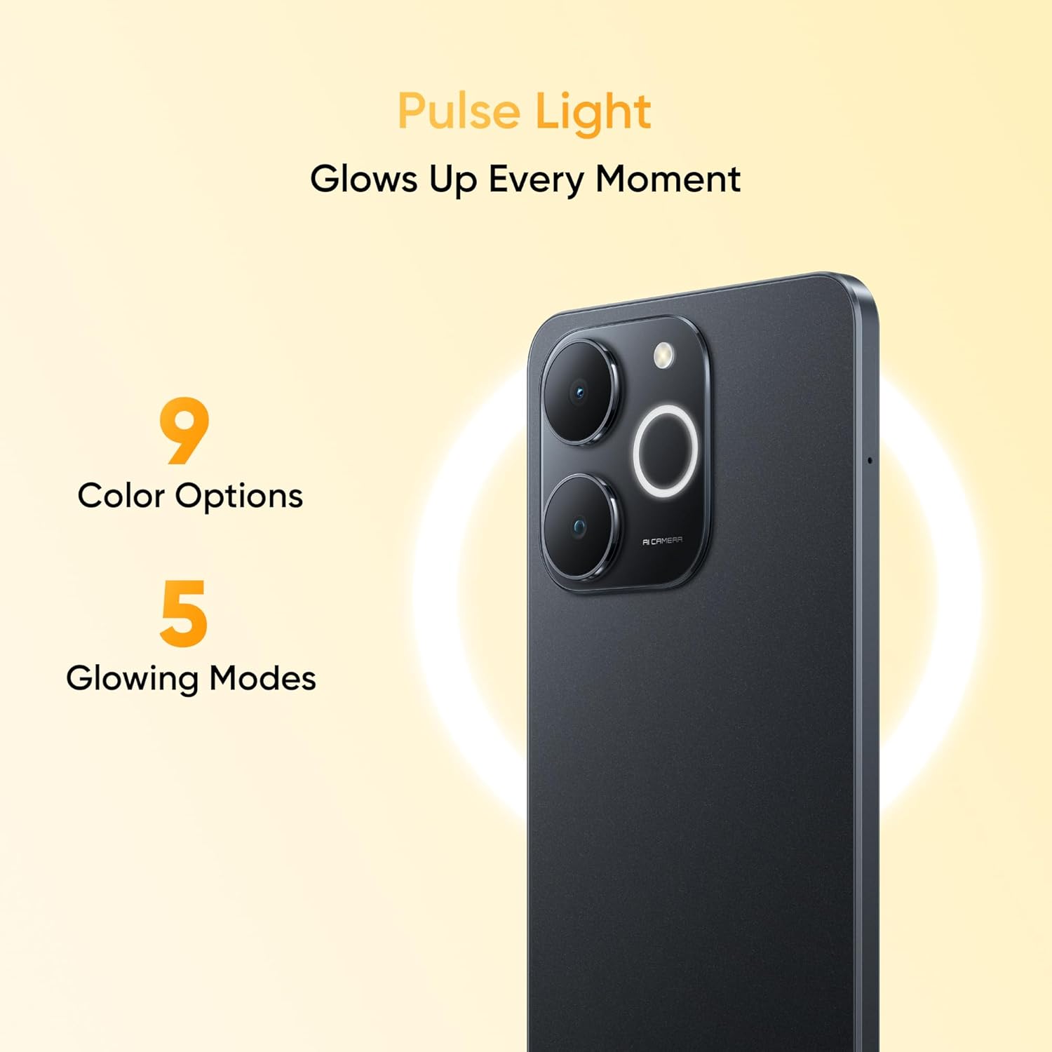 realme NARZO 80 Lite 4G (Obsidian Black, 4GB+64GB) | 6300mAh Segment's Biggest Battery | 7.94mm Slim Design | 300% Ultra Volume | Pulse Light: 9 Colors, 5 Glow Modes | Ai Assist 39