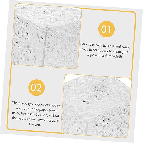 Miniatura 3 de Caja de decoración de libros de mesa Mesa de comedor Contenedor de pañuelos Soporte de caja de pañuelos Decoración de mesa de comedor Toallas de