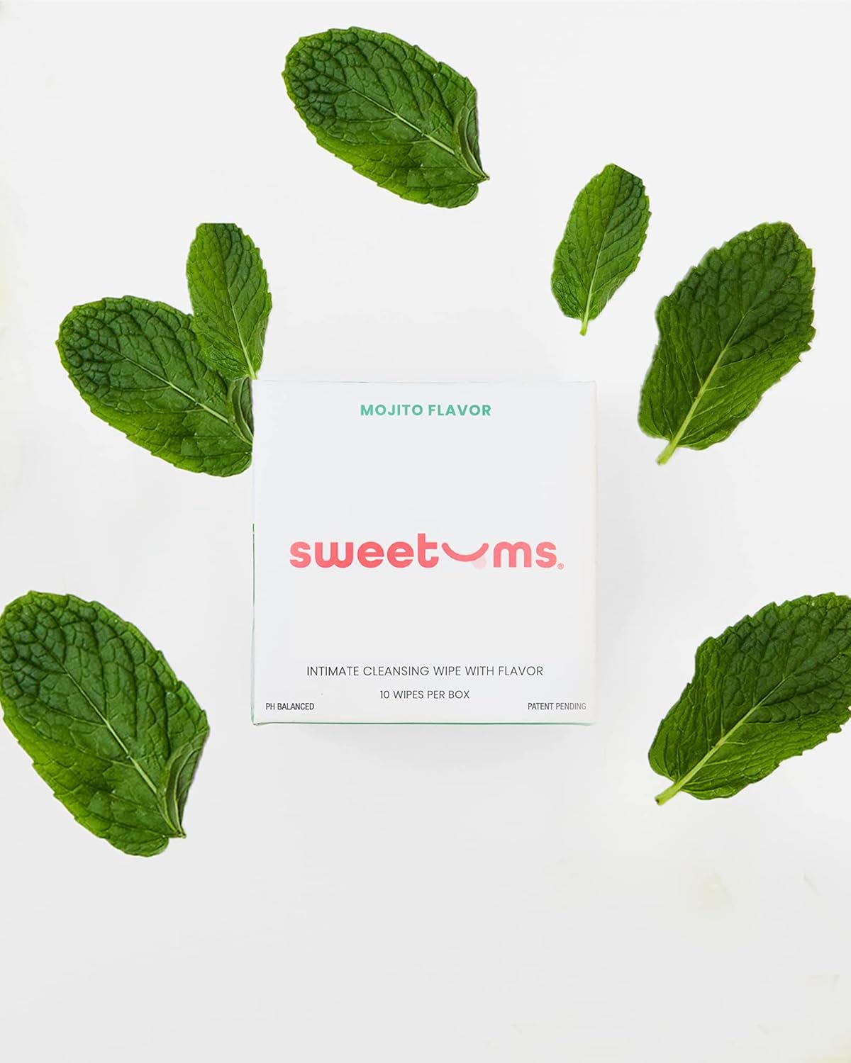 Sweetums Feminine Wipes For Women, Individually Wrapped - pH Balanced Flavored Intimate Wipes - Pack of 10 (Mojito) : Health & Household