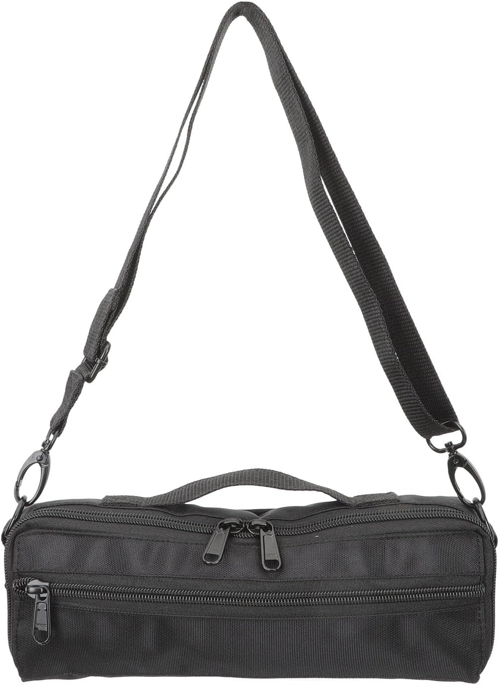 EXCEART Piccolo Storage Bag Canvas Wind Instrument Carrying Case Lightweight Practical Protective Cover for Outdoor Music Performance 10.23X3.93X2.36In