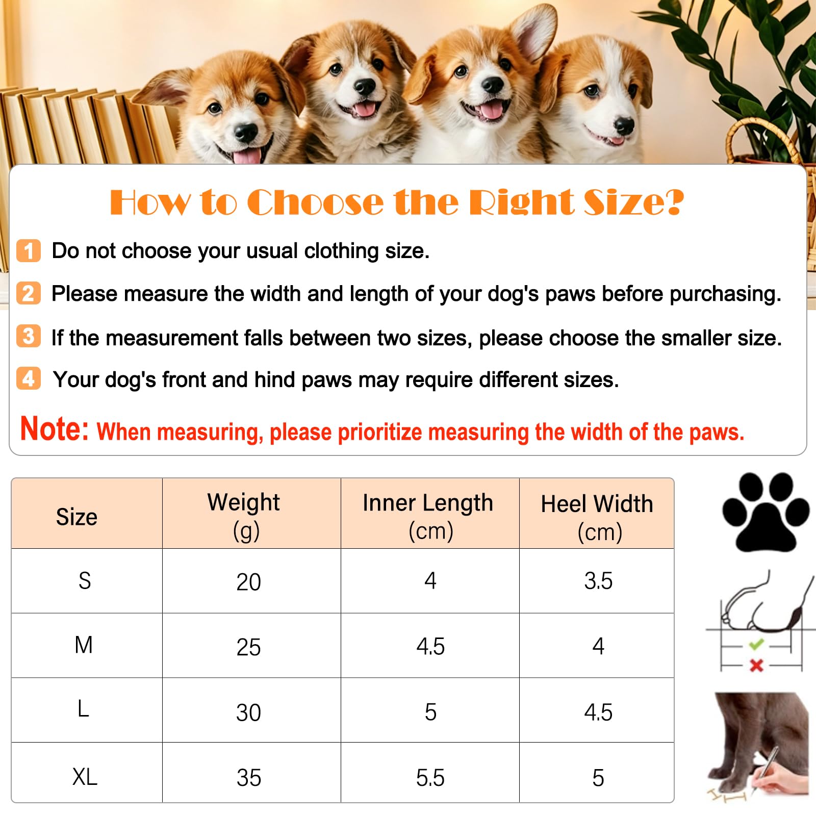4 PCS Scarpe Estive per Cani, Scarpe Cani Antiscivolo, Stivali Estivi per Cane, Traspirante E Confortevole, Adatto Sia per Uso Interno Che Esterno Durante L'Estate/Rosso S