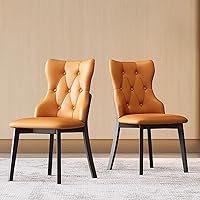 Vista 25 de Upholstered Dining Chairs Set, Modern Kitchen Dining Chairs Backrest Reading Office Desk Chair, for Living Room & Bedroom, Living Room, Home