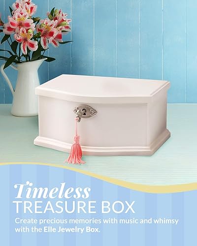 Miniatura 2 de Elle Joyero  Organizador de joyas de bailarina y caja de música de cuerda del lago de los cisnes para niñas y adolescentes accesorios y