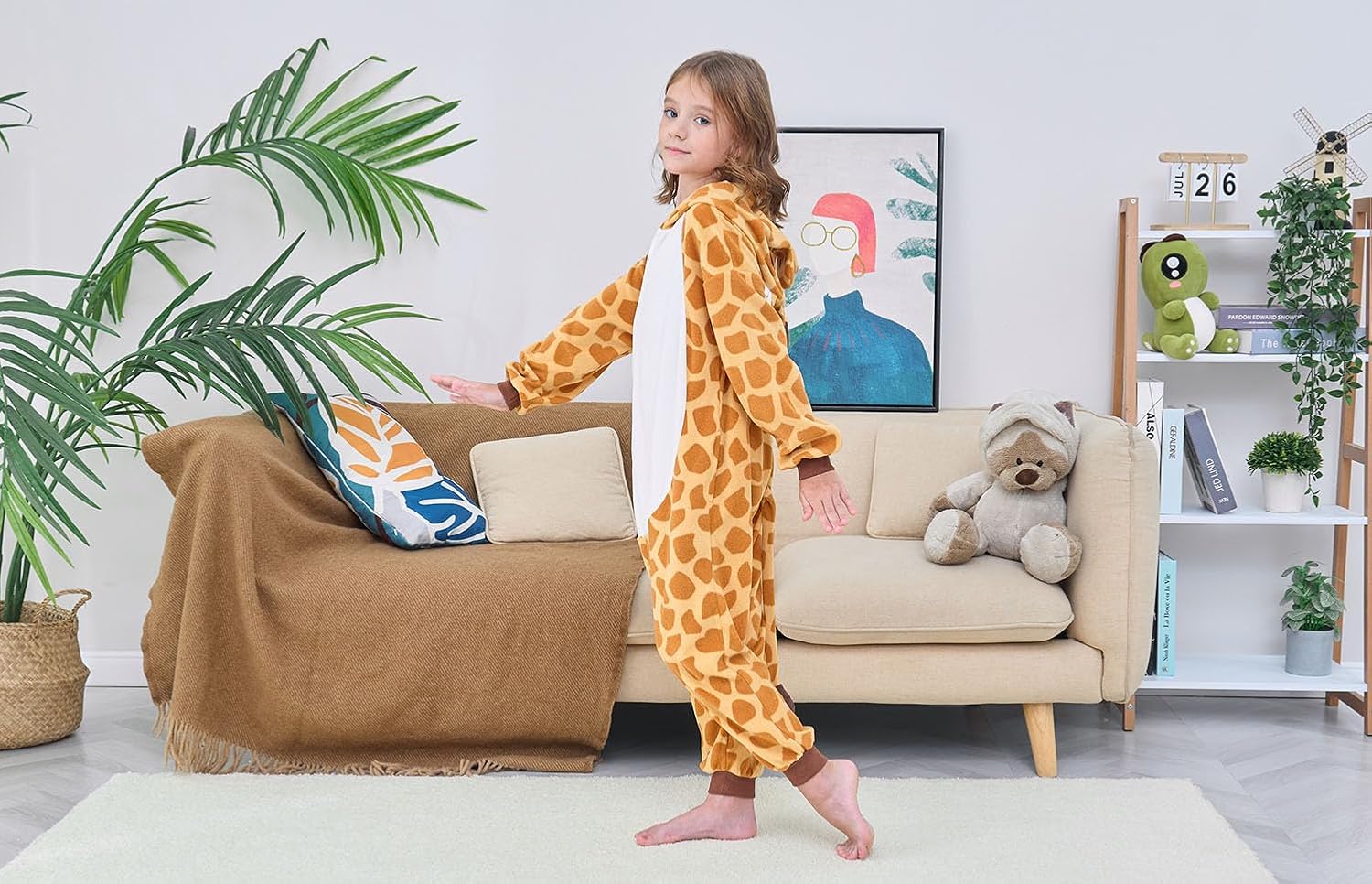 Kids Animal Onesie Halloween Cosplay Costume - Image 3