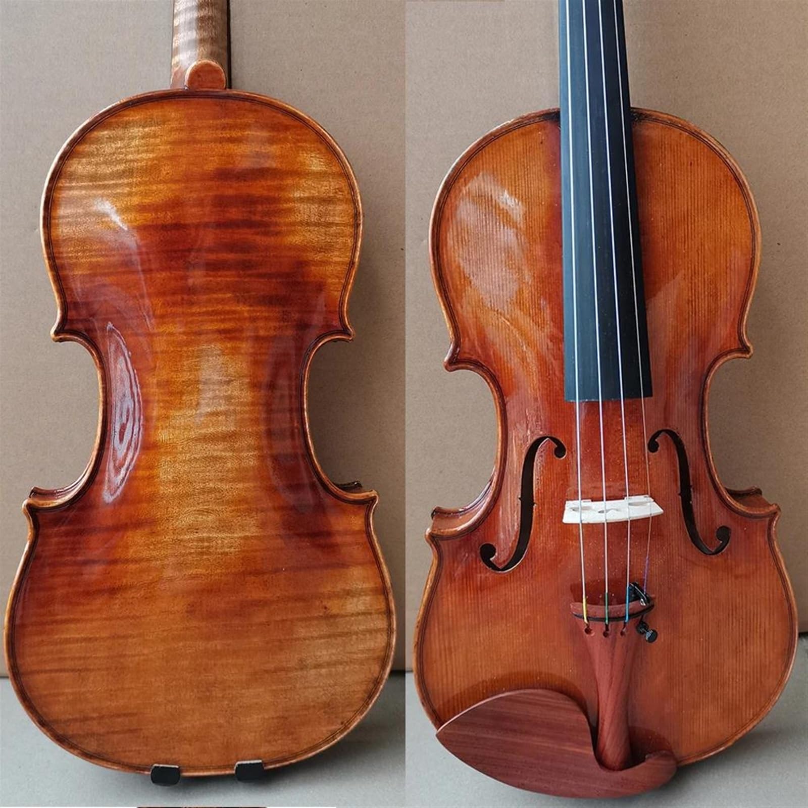 Violine Europäisches Violinen-Set 4/4 Professionelles Musikinstrumentenset(4/4 size)