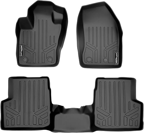 Vista 50 de MAXFLOORMAT tapetes para piso y revestimiento para caja MAXTRAX para Grand Cherokee (2013-2016) color negro.