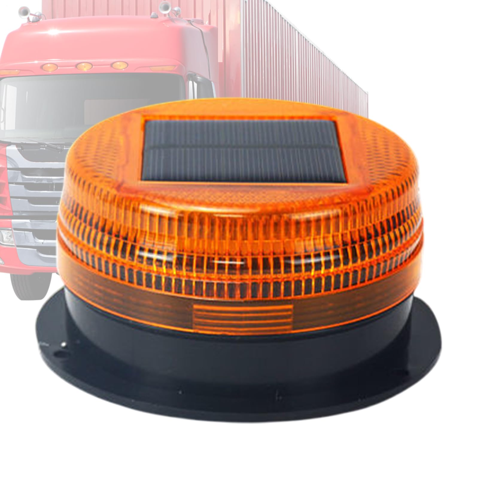 Segnali stradali lampeggianti | Luce di avvertimento solare LED di sicurezza | Faro di sicurezza a LED senza fili e a risparmio energetico | Segnale ideale per costruzioni, bordi stradali