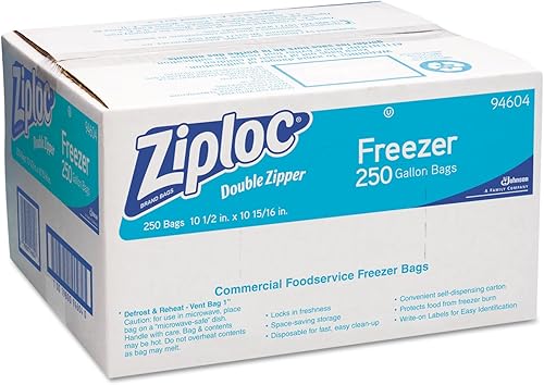 Ziploc doble cierre bolsas de congelación