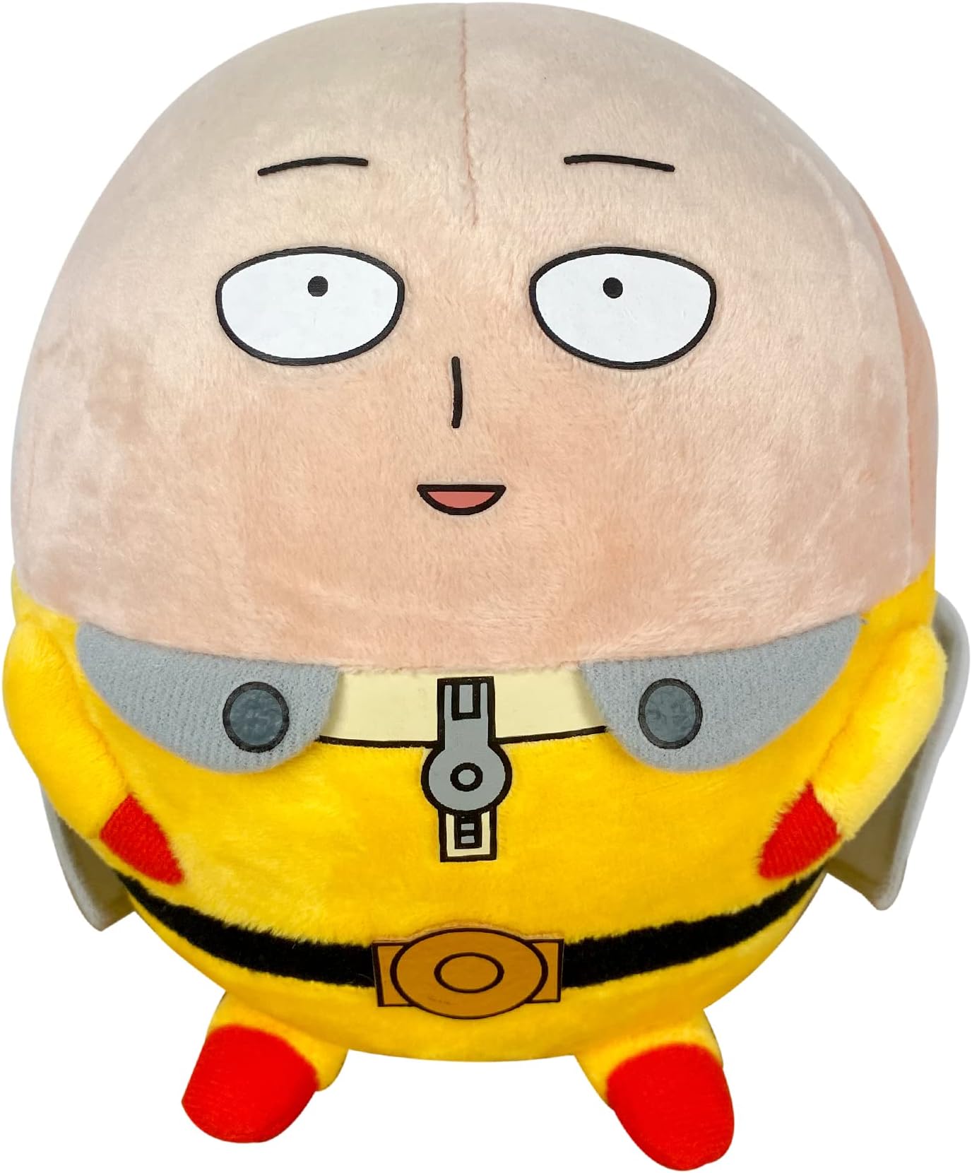 One Punch Man 52256 Saitama Ball Plush Anime, 8", Multi-Colored