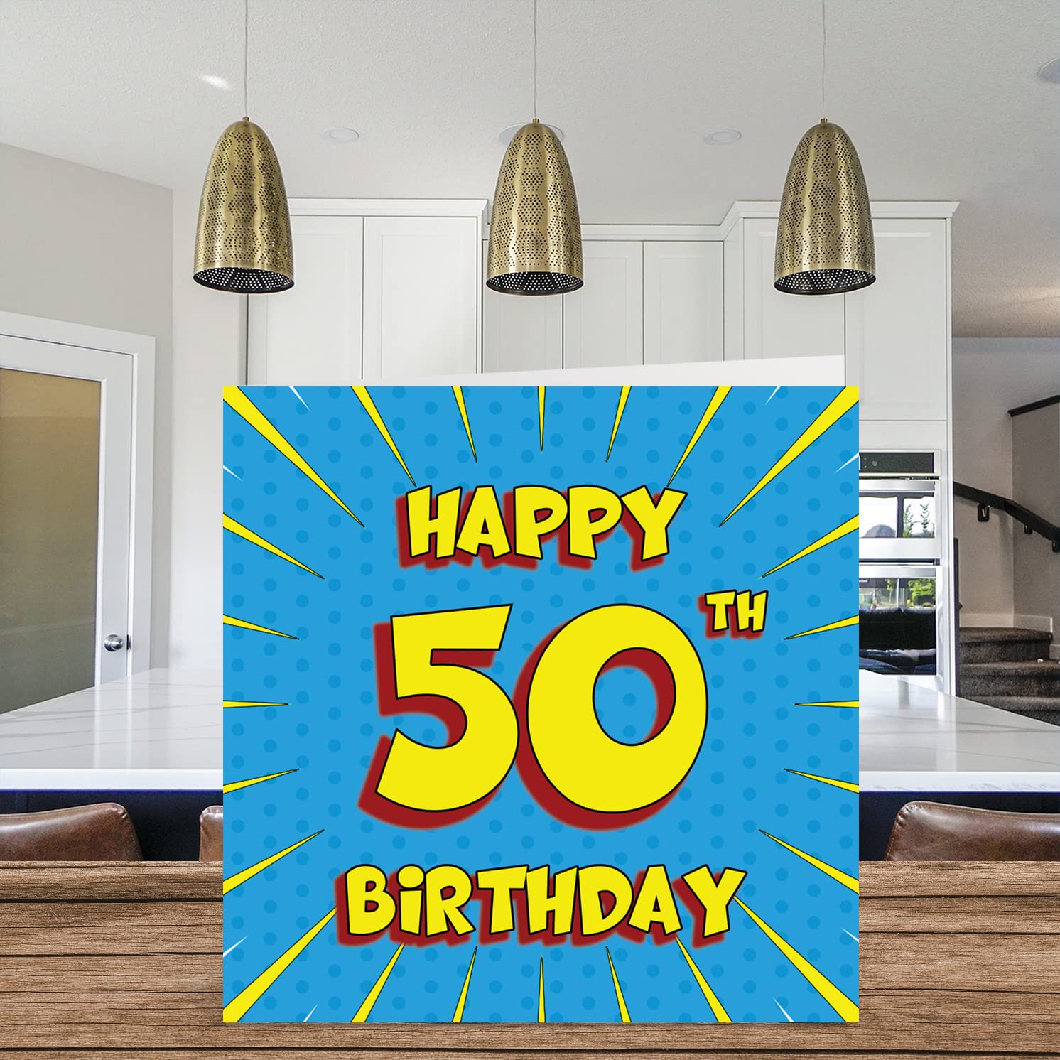 Central 23 Biglietto D’auguri Umoristico Per Donna | Cartolina Per Compleanno 50 60 70 Anni | Con Adesivi E Busta