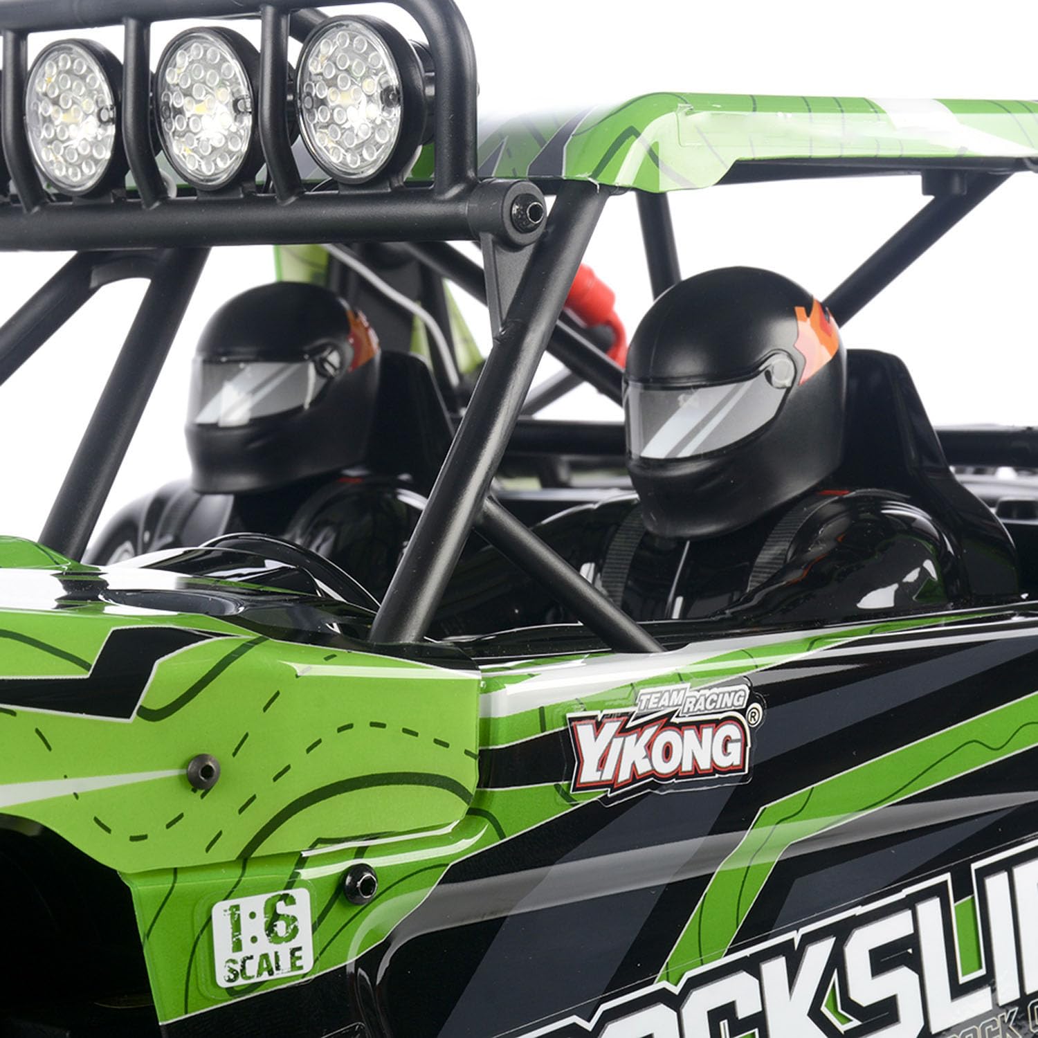 TOUCAN RC HOBBY 1/6 Crawler YK4061 AWD RC fuoristrada radiocomandata, compatibile con motore brushless Hobbywing 80A ESC, ingranaggi in metallo, design a gabbia di ribaltamento