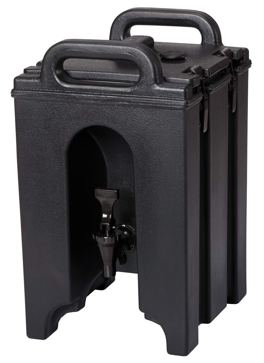 Cambro 100LCD110 Camtainer 1 Gallon Capacity Black Case of 1