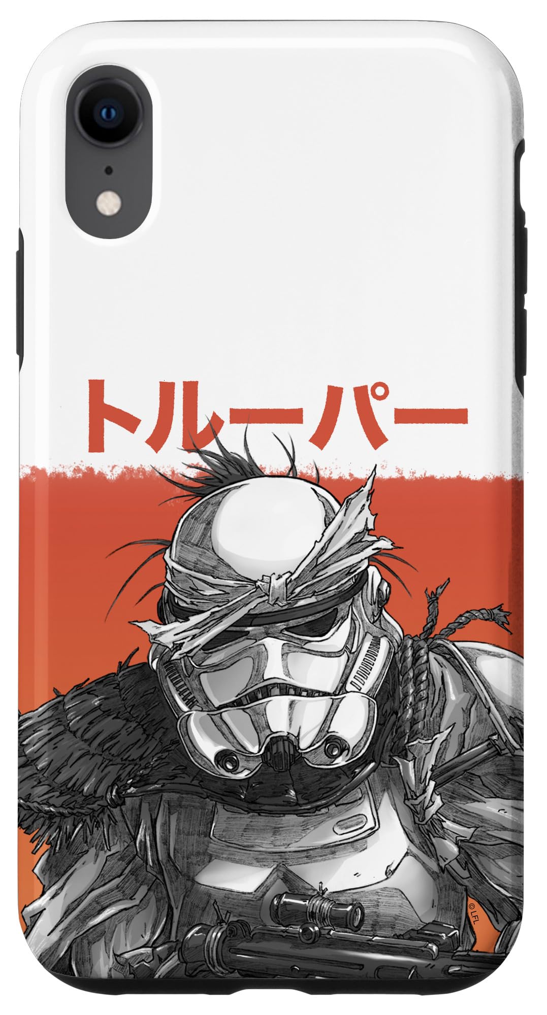 Coque iPhone XR Star Wars Visions évite les rayures style samouraï coloré - 4
