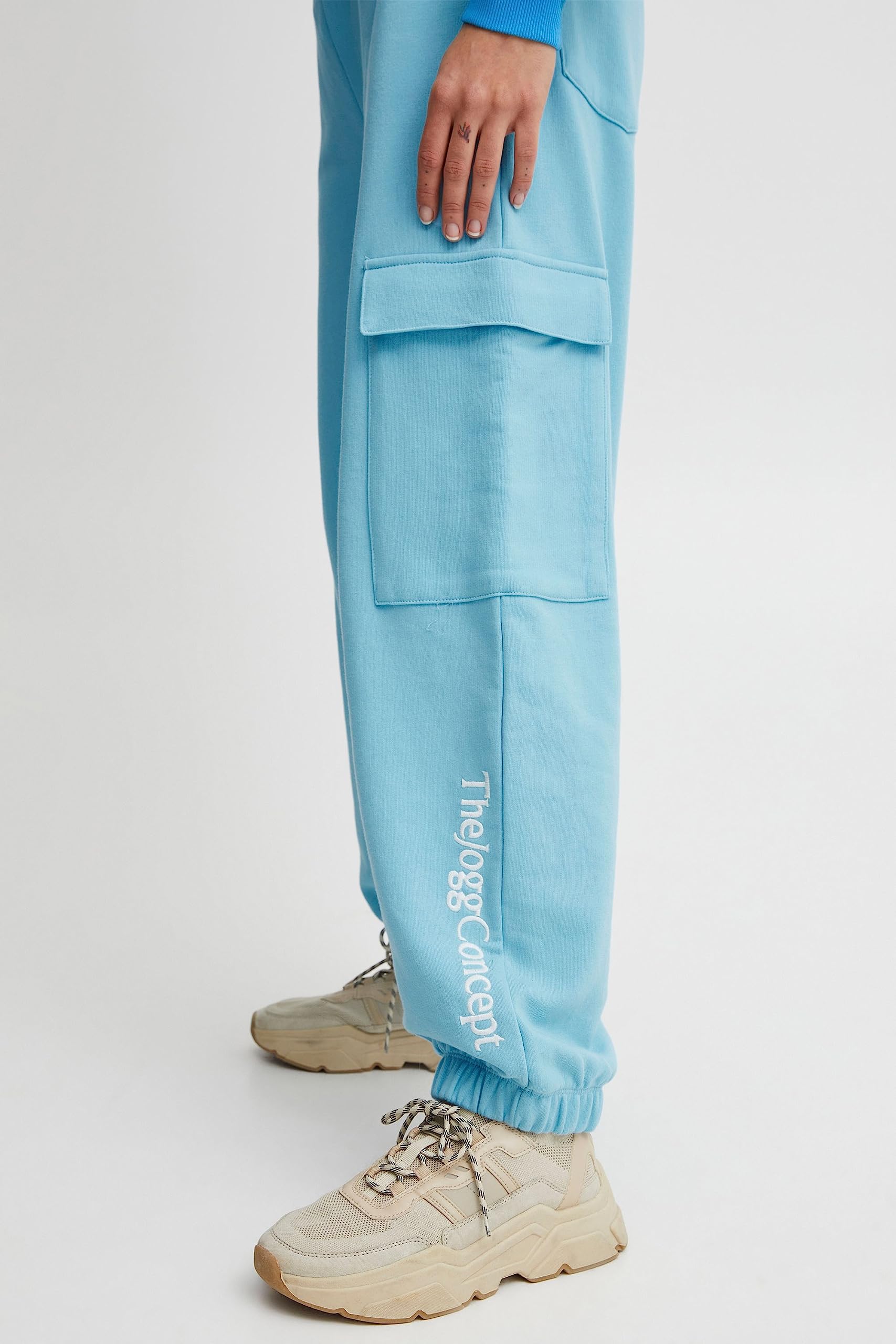 THEJOGGCONCEPT The Jogg Concept JCSAFINE Pocket Pants - Damen Jogging Hose Jogger Pants 22800172