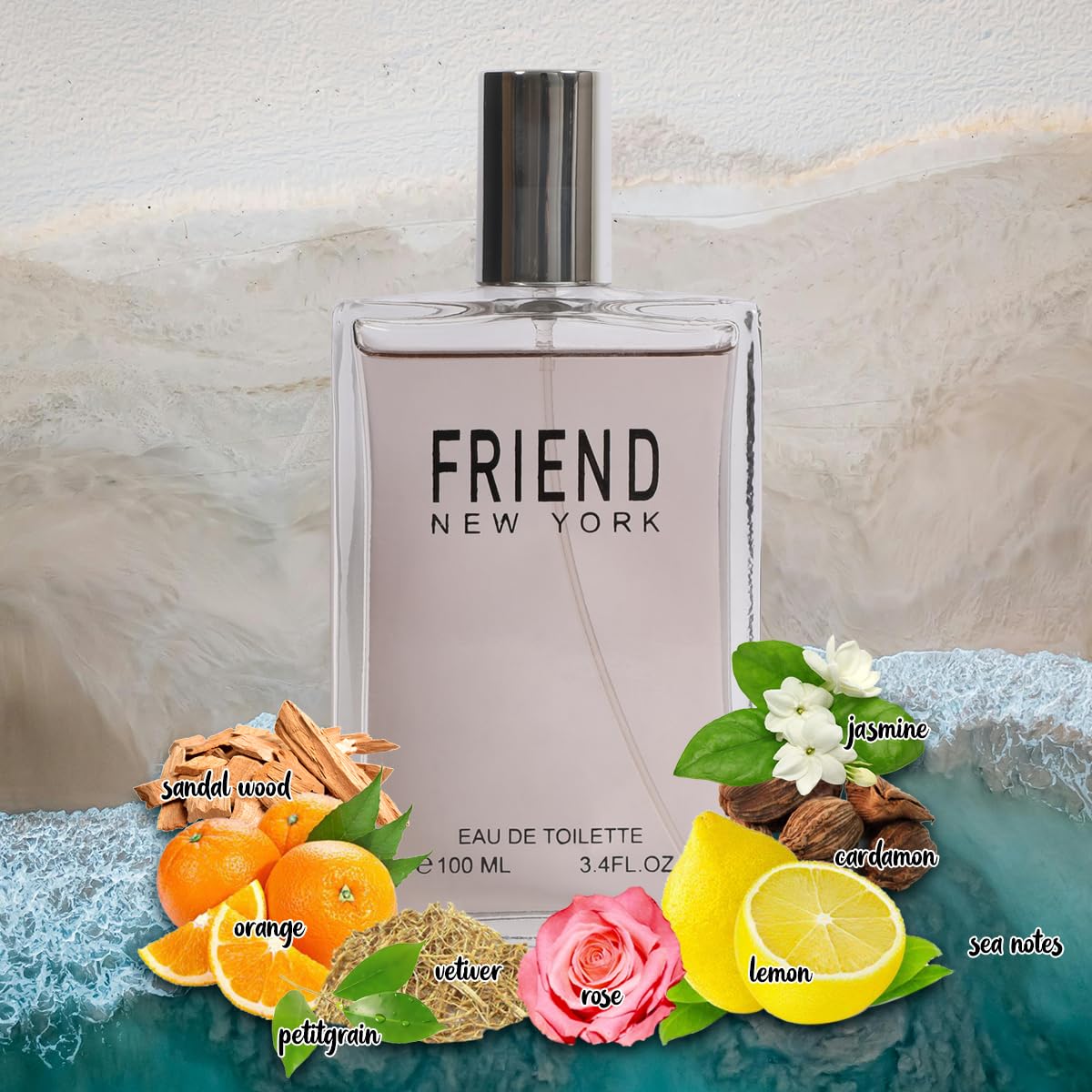 Amazon.com : Friend Eau de Toilette for Men – Fresh Woody