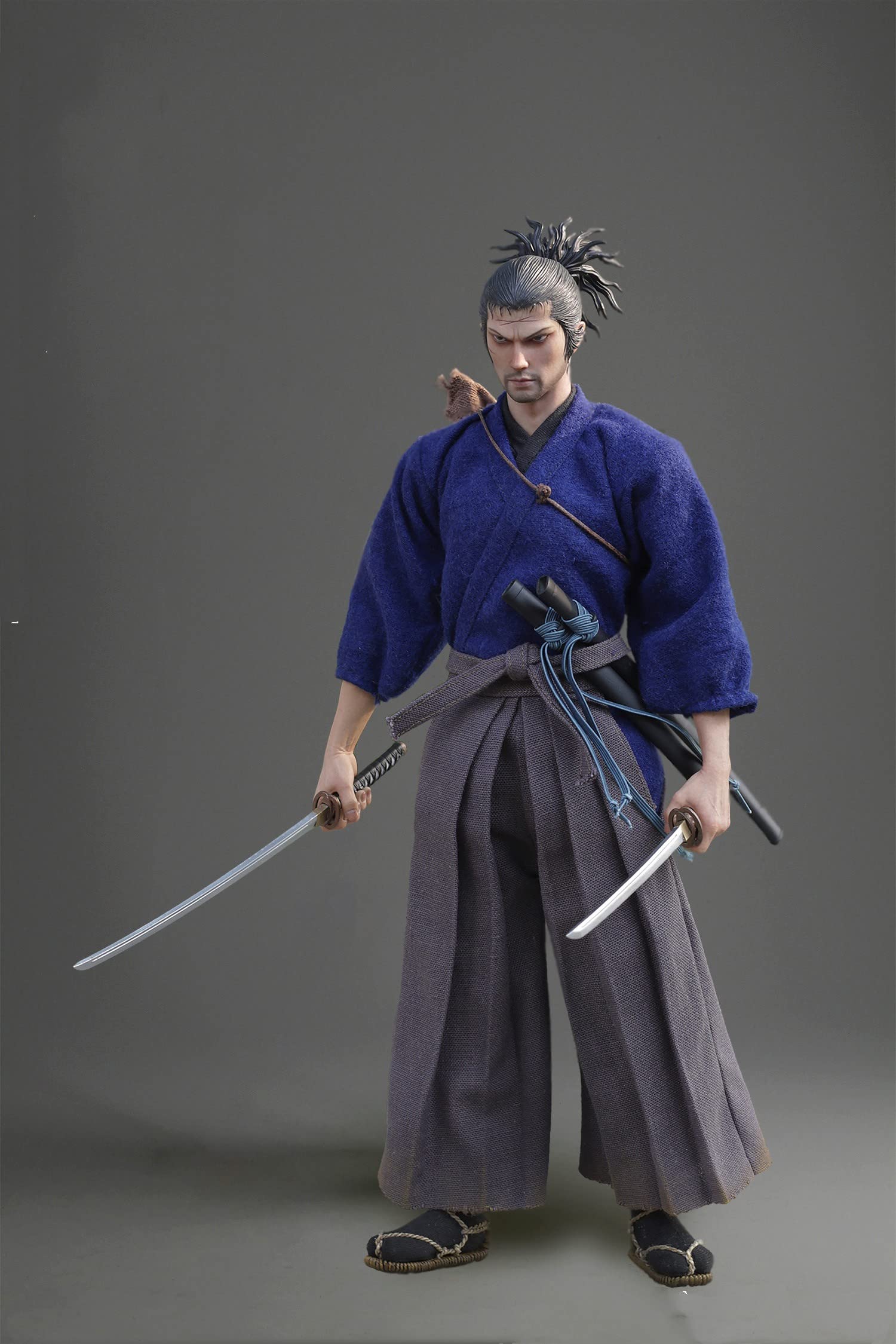 Amazon.co.jp: [Tbmodel] ZGJKTOYS L-001 16 Figure Musashi Miyamoto Body  Head Clothes Set Action Figure Accessories : Hobbies