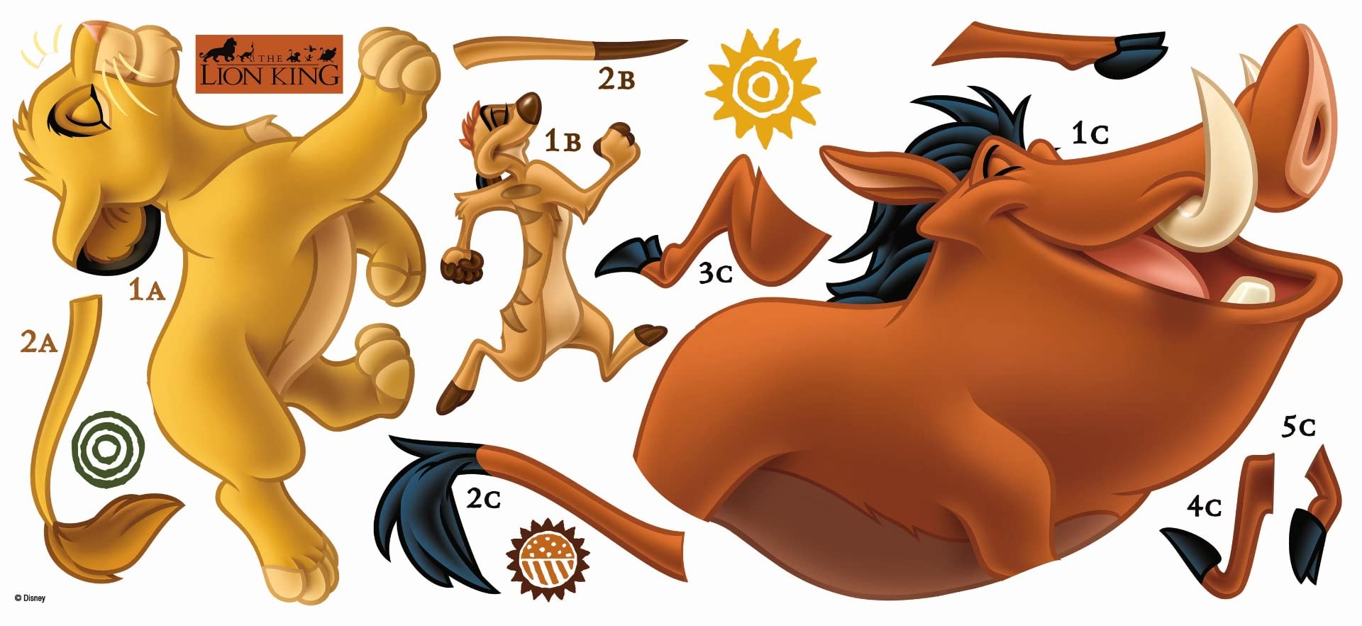 Parure de lit - LE ROI LION - 140x200 cm - 100% polyester - Lavable à