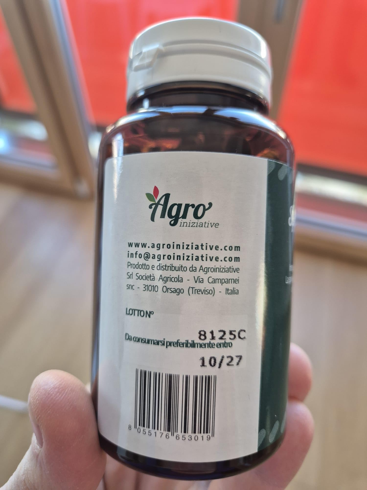 AGROINIZIATIVE SPIRULINA BIO 100 Cps Alga Spirulina Pura 100% 500 Mg Senza Glutine e Iodio Integratore Spirulina Concentrata Ricca di Ficocianina Ferro Omega 6 Spirulina Biologica PRODOTTA IN ITALIA