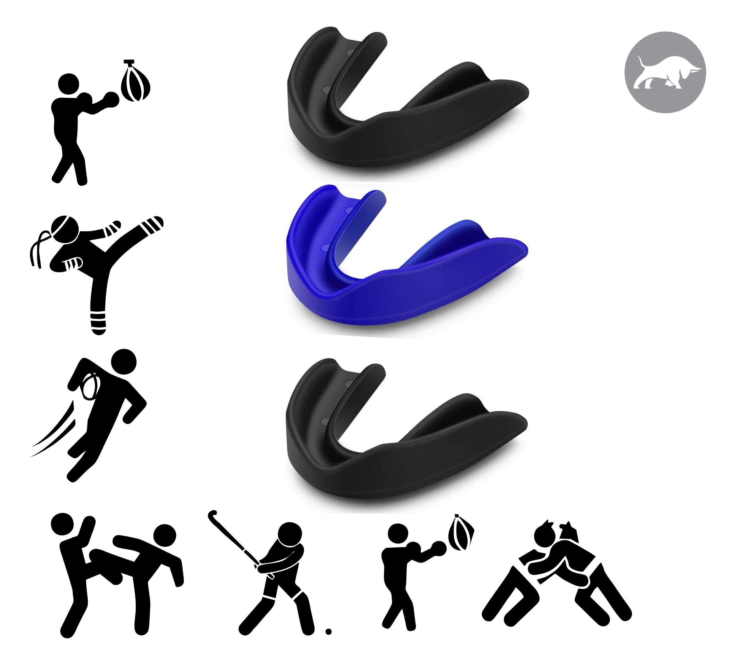 DRANGE 3 - Pack Mouth Guard/Gum Shield - for boxing, MMA, rugby, muay thai, hockey, judo, karate martial arts and all contact sports (B08HX3PJN3) Amazon Price History, Amazon Price Tracker