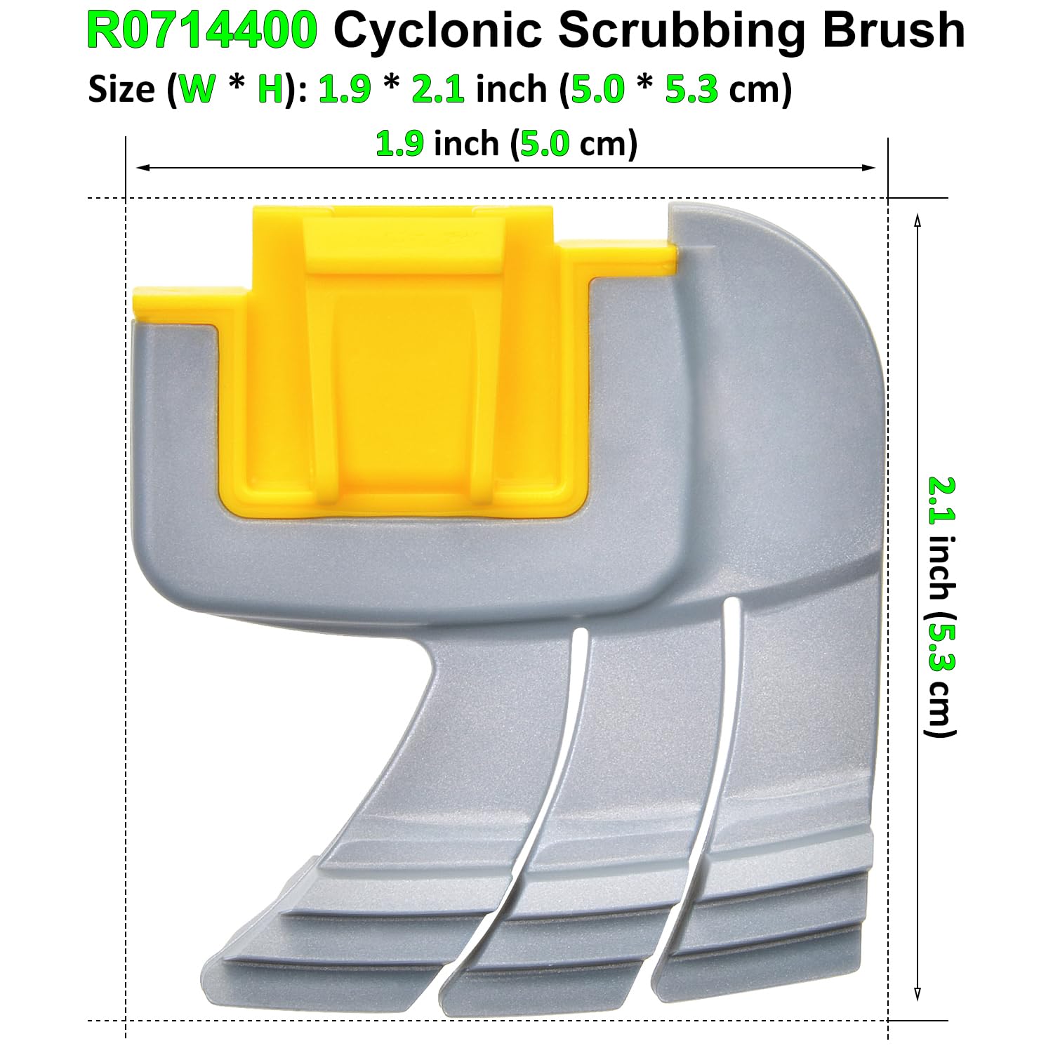 Amazon.com: Jolaxy 4-Pack Brushes Replacement for Zodiac MX6 MX8