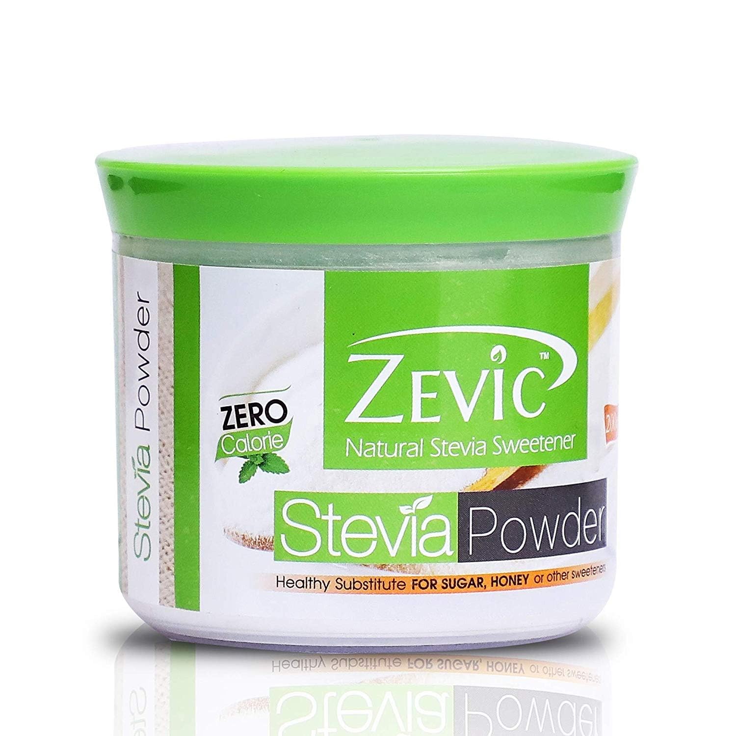 Zevic Stevia Sugar Free Powder | Zero Calories Stevia Powder | Vegan & Keto | 100% Natural Sweetener Powder | Sugar Substitute Natural | Diabetic Friendly - 200g (B0CV4HLRFZ) Amazon Price History, Amazon Price Tracker