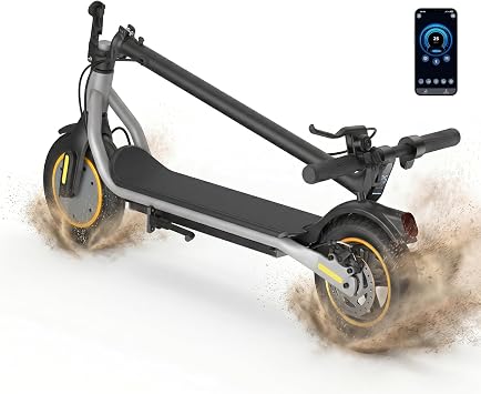 Electric Scooter - Electric Scooter Adults, 1200W/1000W/500W Motor, 28/24/21/18 MPH Top Speed,28/21 Miles Max Range, APP Control, Double Braking Systems, 10"/8.5" Tire, Foldable E-Scooter