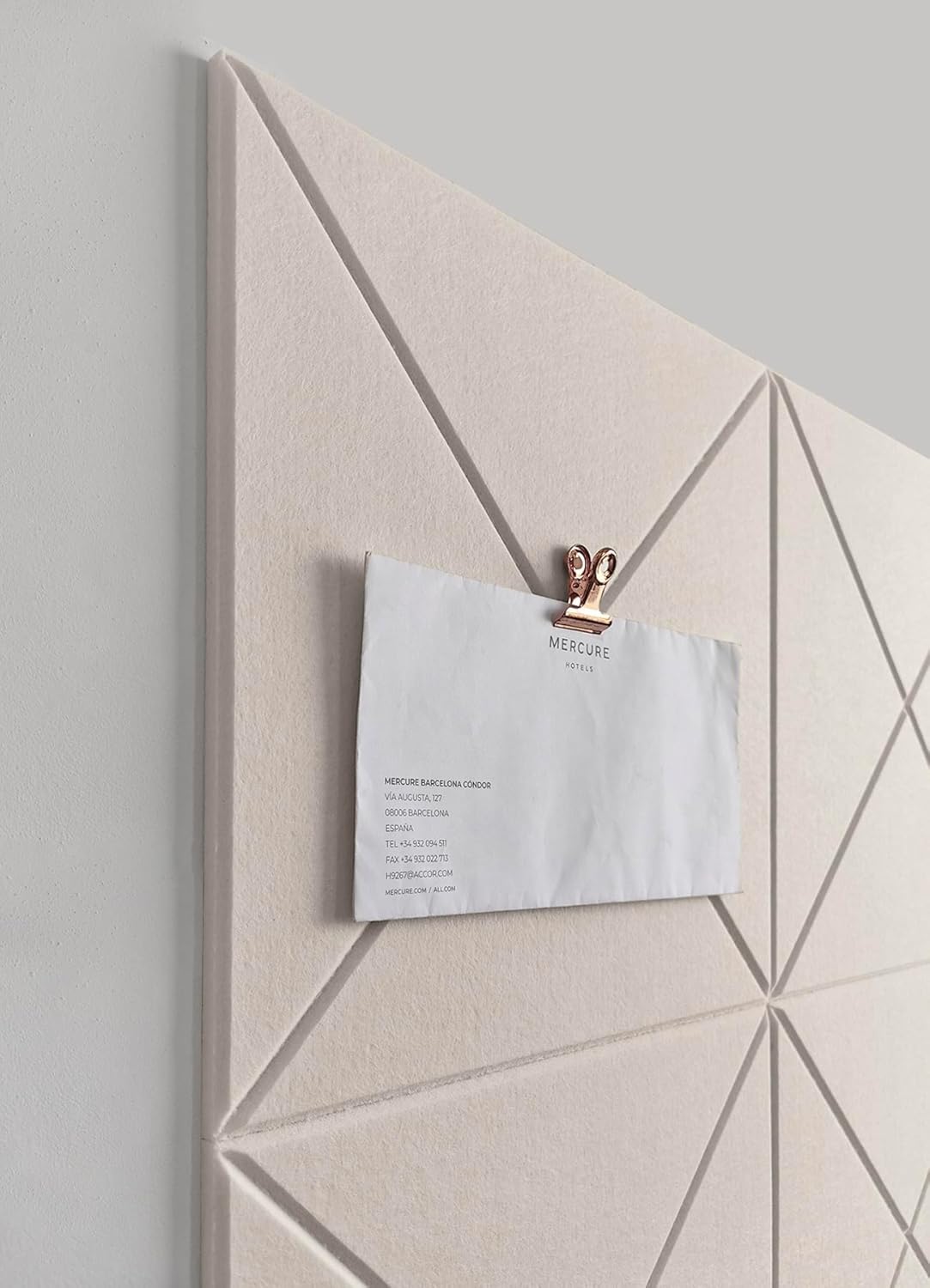Cork Board 24 x36 Alternative - 6 Pack Felt Wall Tiles with Safe Removable Adhesive Tabs, Cork Boards for Walls Cork Board for Home Office Pin Board Tack Board - Beige