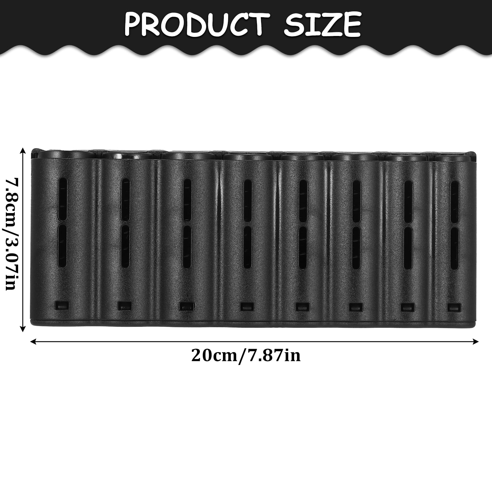 Portamonedas Taxi Portamonedas Euro Organizador Monedas Caja de almacenamiento Plástico Dispensador de monedas Clasificador Fácil cambio Monedero para taxista/bar restaurante (Negro 8 Ranuras)