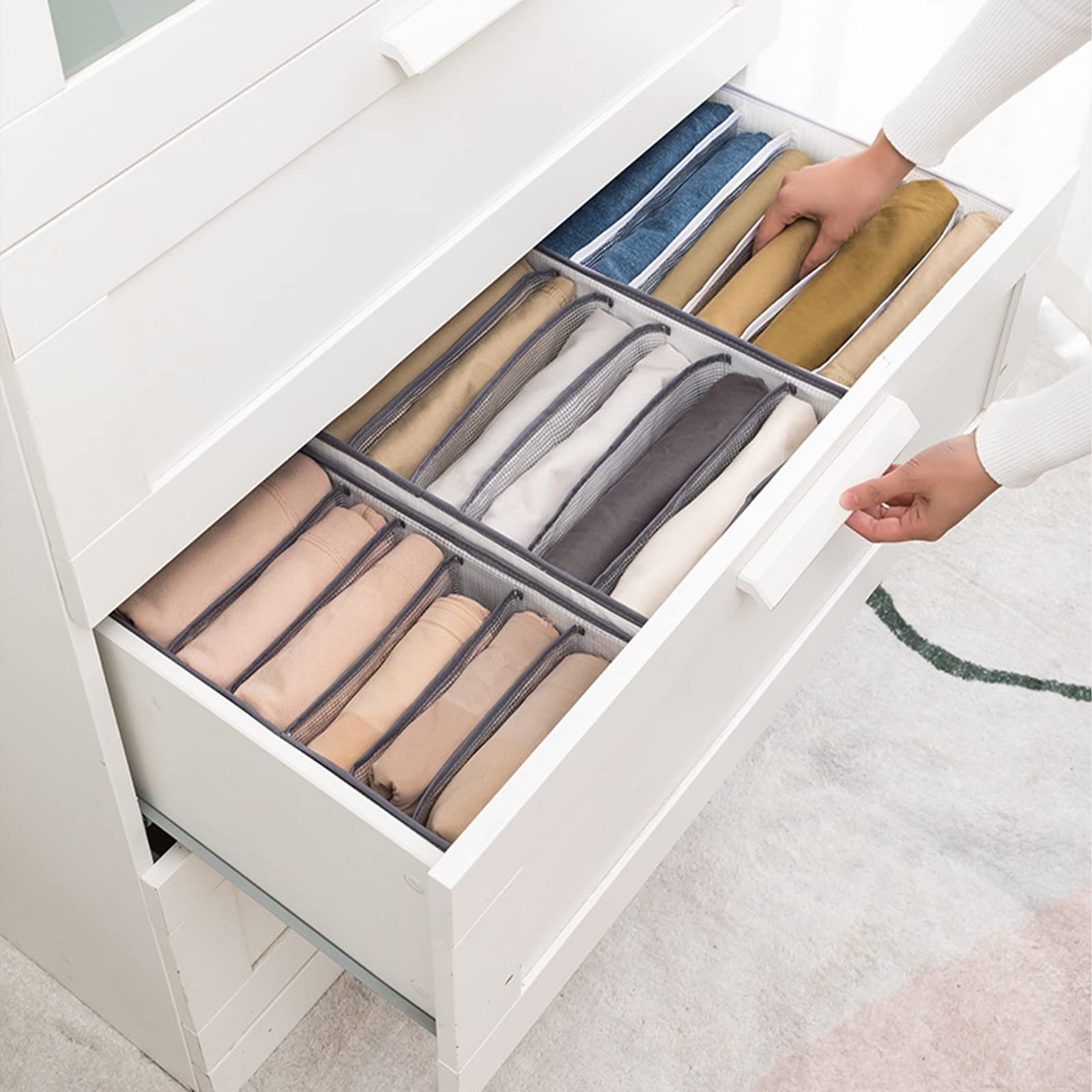 Schrank-Organizer aus Vliesstoff
