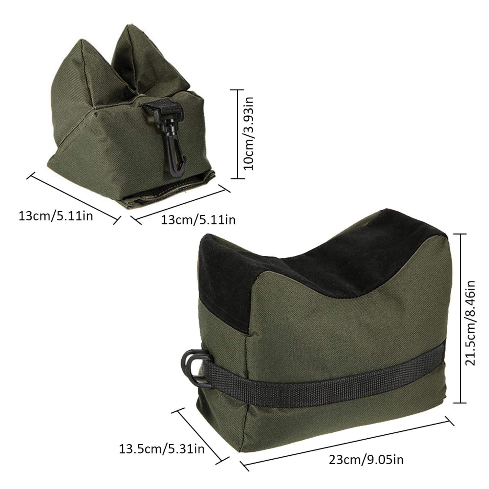 Sacche da Tiro | Borsa da Tiro | -Cal Fucile G-Un Stand Bag Tiro Panchina Riposo Borsa Anteriore Posteriore Panchina Borse Destinazione Panca Non Riempita Stand Bag per Caccia Tiro