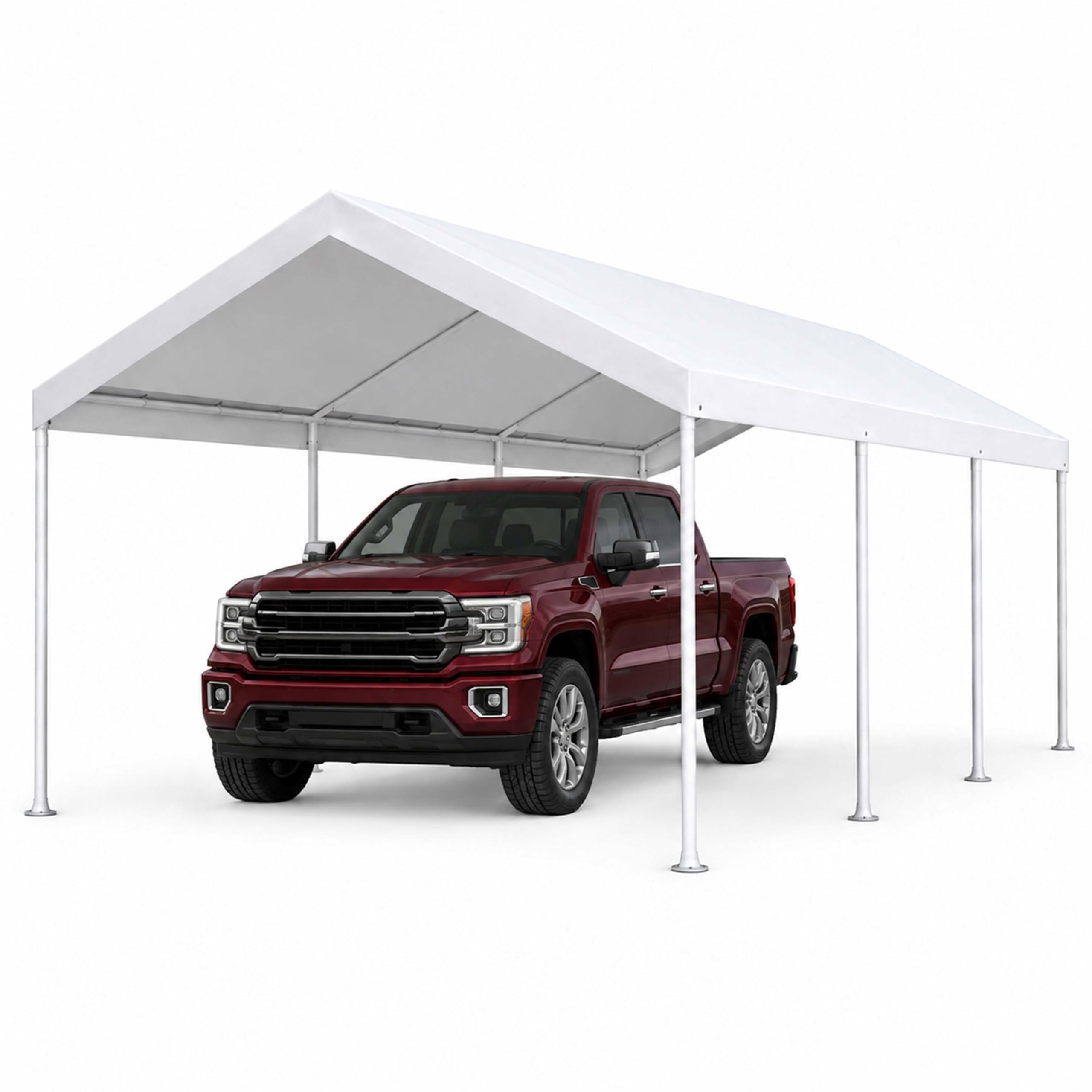 Photo 1 of CARAVA 12x26 ft Carport, Heavy Duty Outdoor Car Domain Shelters Canopy