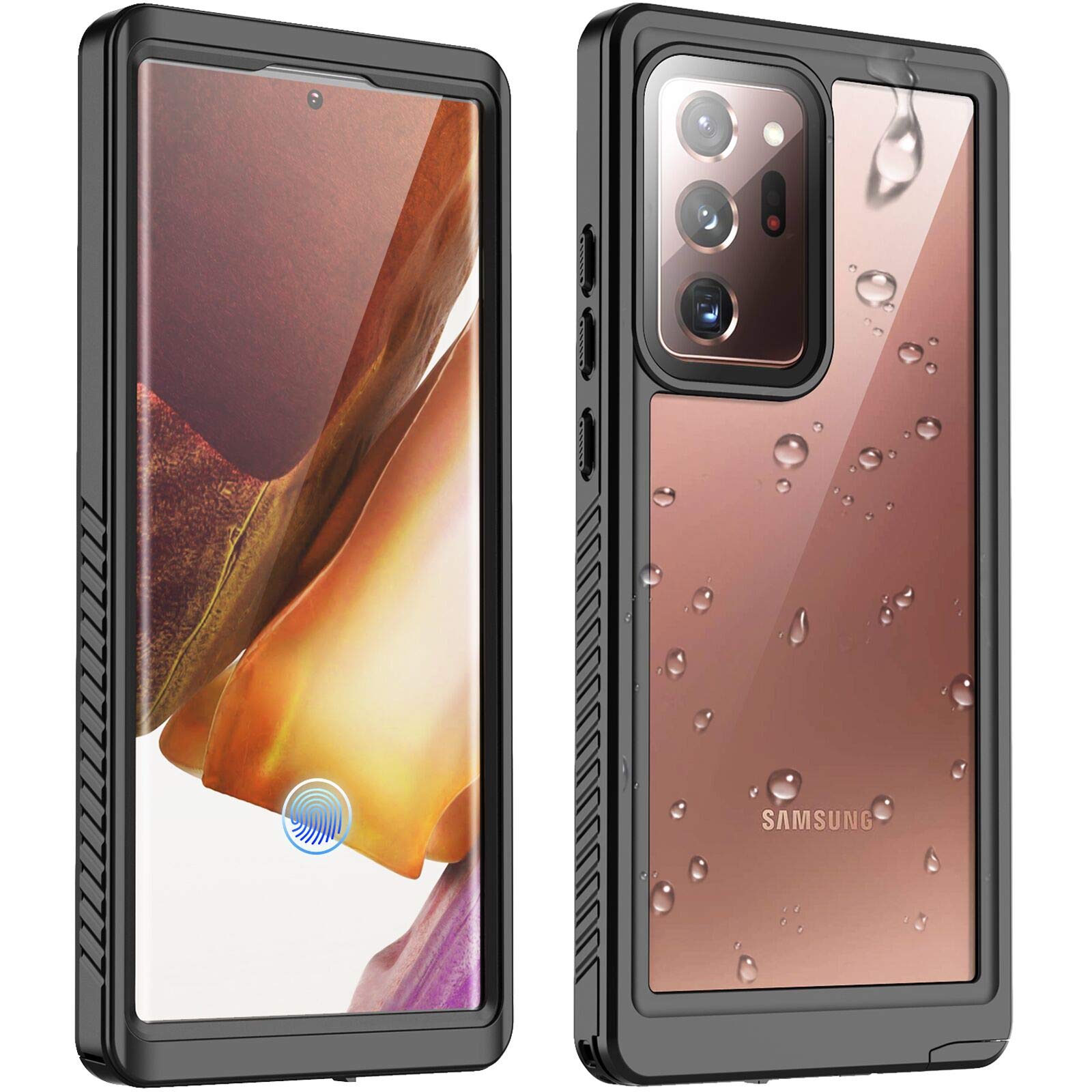 Eonfine For Samsung Galaxy Note 20 Ultra Waterproof Case Built