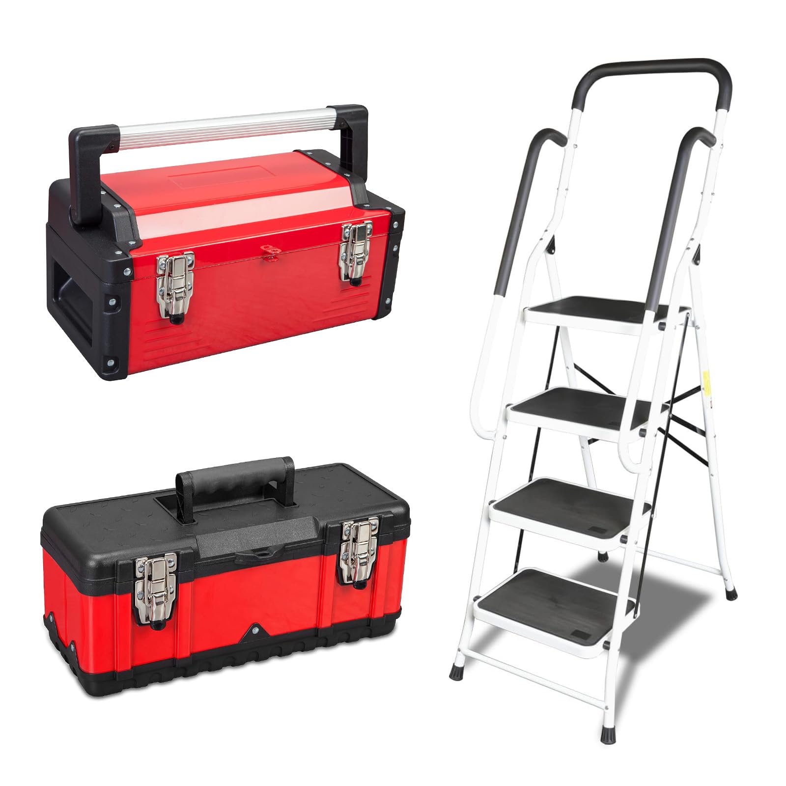 Jack Boss 4 Step Ladder and 16