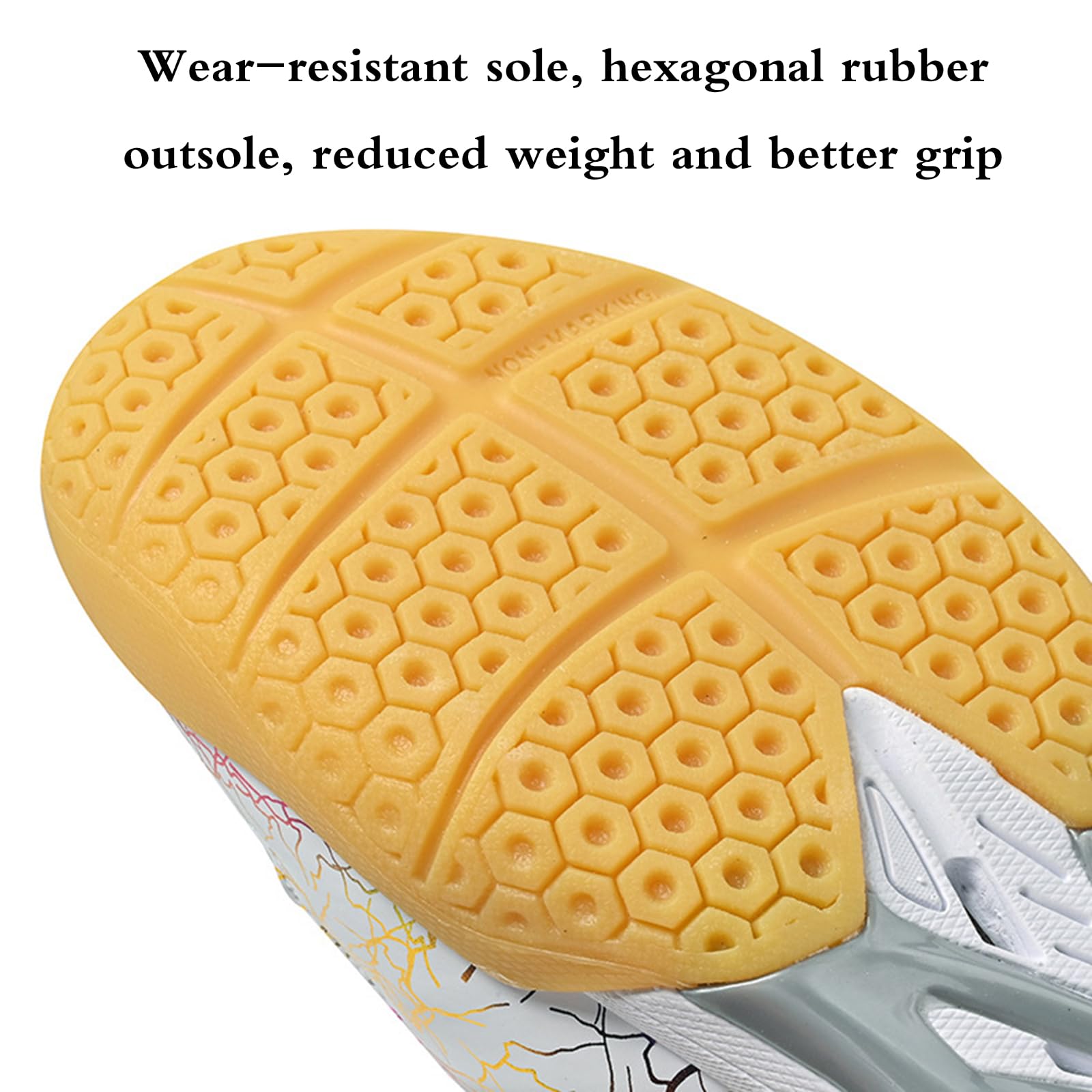 Zapatos De BáDminton Transpirables,Zapatos De BáDminton para Hombre Y Mujer,Zapatillas De Voleibol para BáDminton,Material Ligero,CóModamente,Rebote RáPido,para Fitness,Correr,Caminar