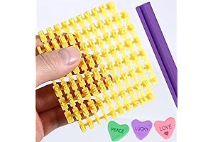 Alphabet Cake Stamp Tool Kit: Express Your Creativity with 93 Letter Stamps