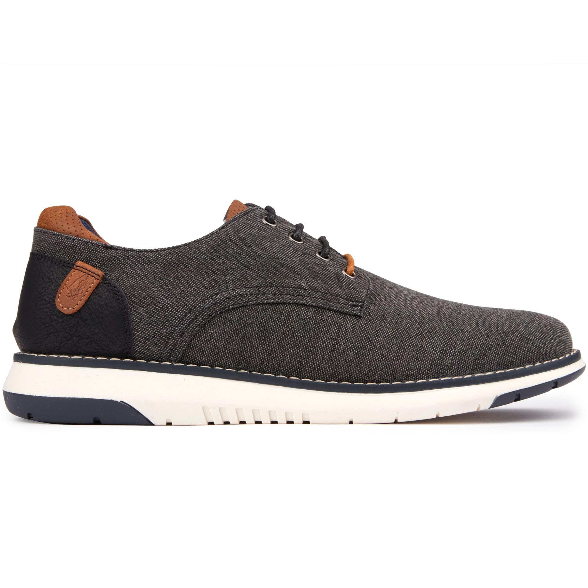 Hush Puppies Men's Grey Bruce Lace Up Shoes Colour: : Size 9