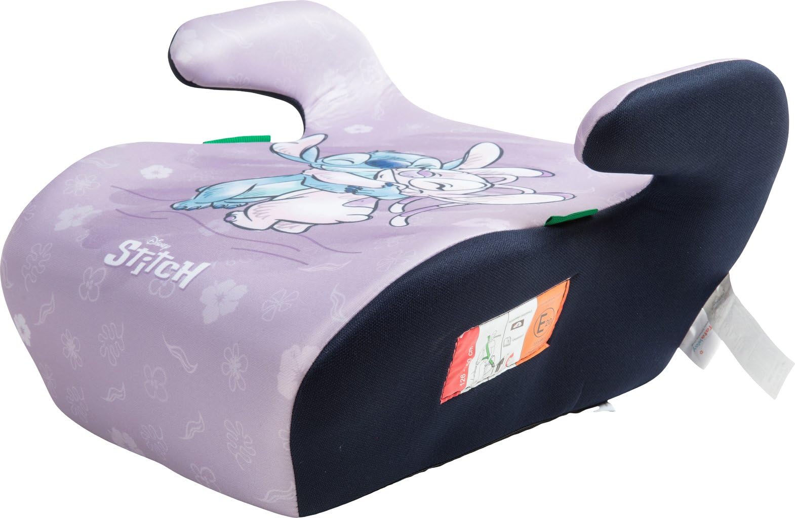 Tataway Stitch and Angel 126-150 i-Size R129 Baby R129 | Silla de coche infantil | Car Raise 126-150 cm, 22-36 kg, 6-12 años, grupo 3 | Ligera, extraíble y lavable