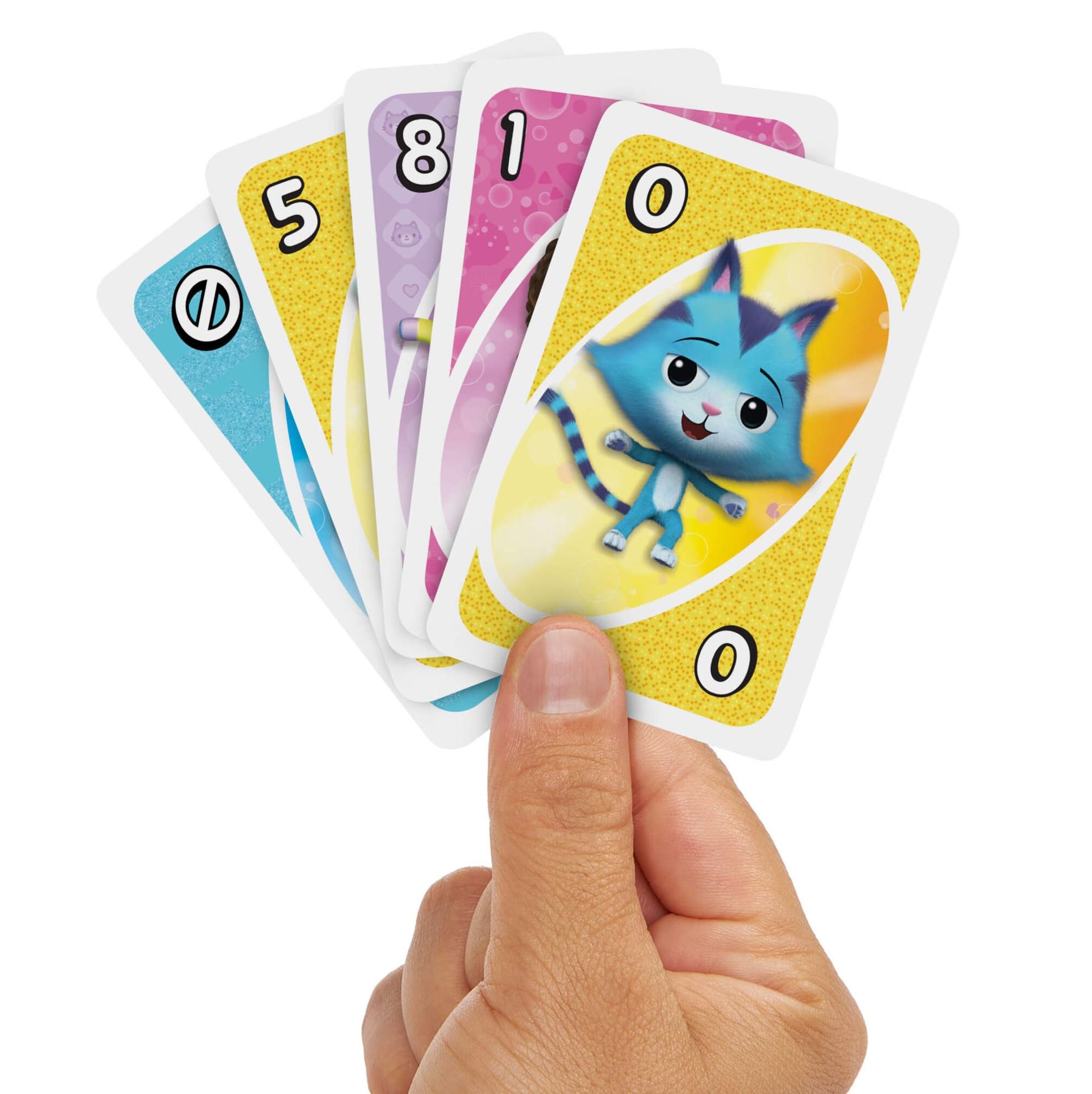 Mattel Games UNO Junior Gabby’s Dollhouse Card Game for Kid Parties Family Nights, Vacations & Travel, JLH17 - Image 2