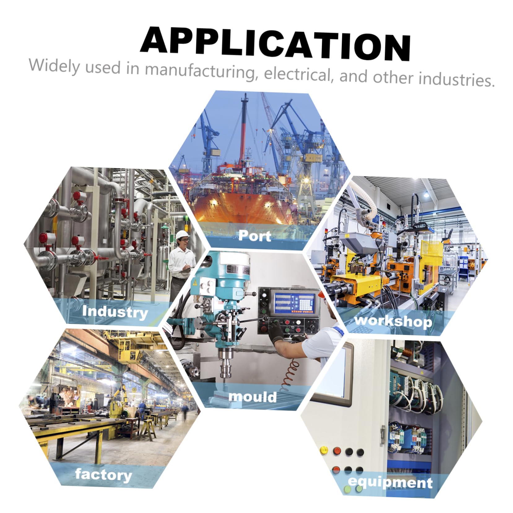 KICHOUSE Breaker Lock Breaker Accessory Breaker Safety Lock Breaker Safety Buckle Lockout Device for Circuit Breaker Device for Electrical Lockout Multi Pole Breakers