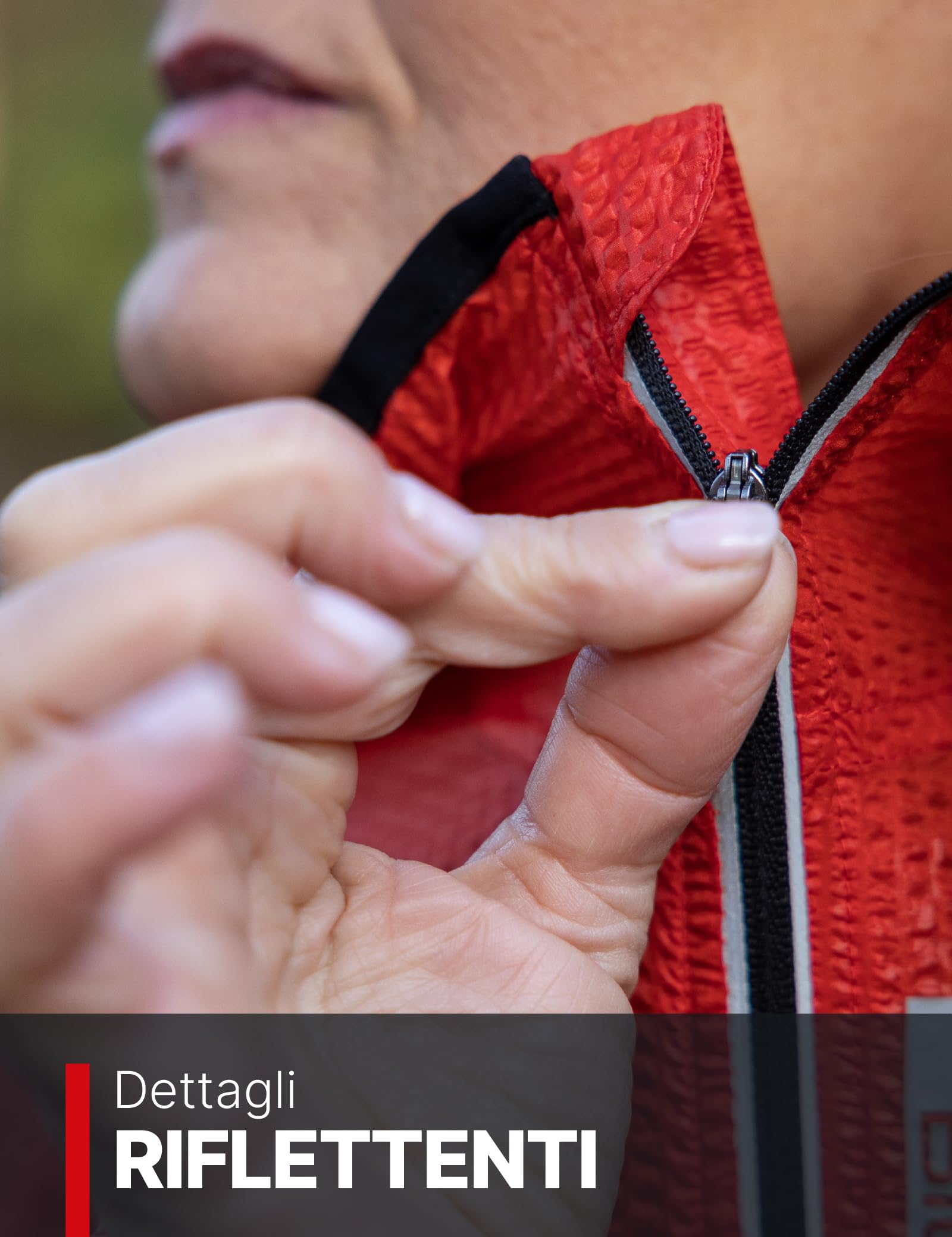 BIOTEX Mantellina Windjacket 3D BOLLE Unisex, Anti-vento e Ultra-Leggera, per Ciclismo e Running