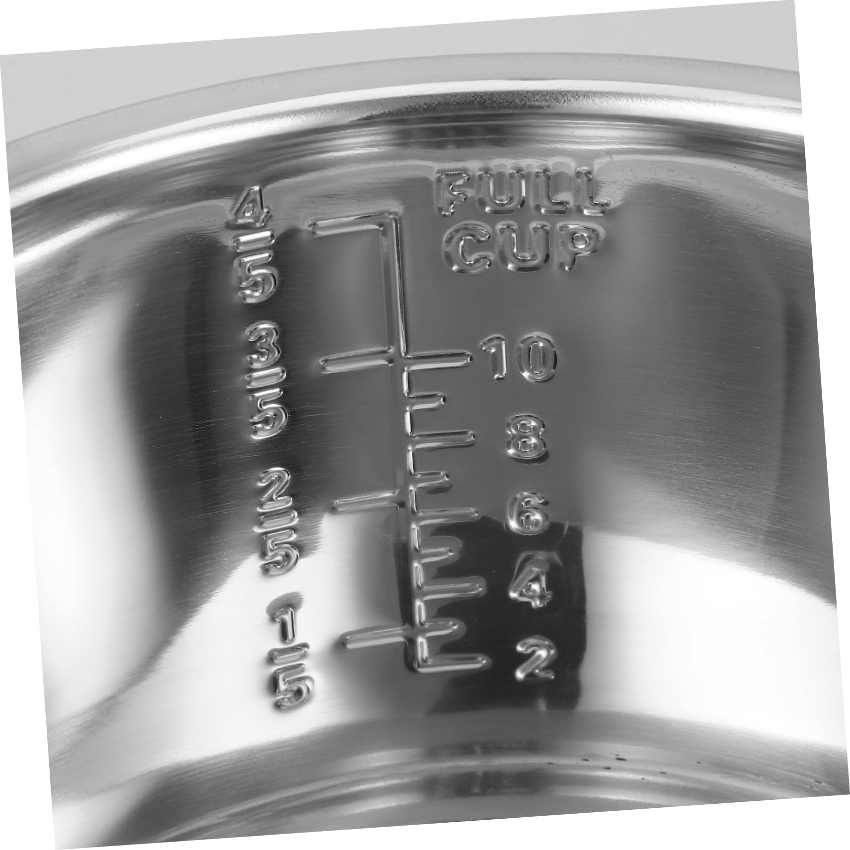 BESTonZON Pentola Interna per Cuociriso in Acciaio Inox 5l, Ricambio Multifunzione Design Creativo e Capacità, per Elettrodomestici da Cucina Domestica