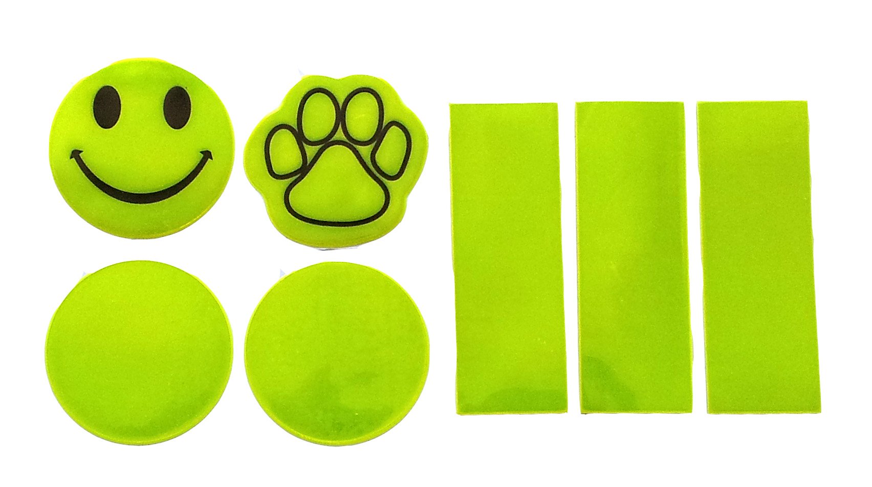 LW Reflective Stickers Safety Running Jogging Walking Biking Cycling (7 PCS)