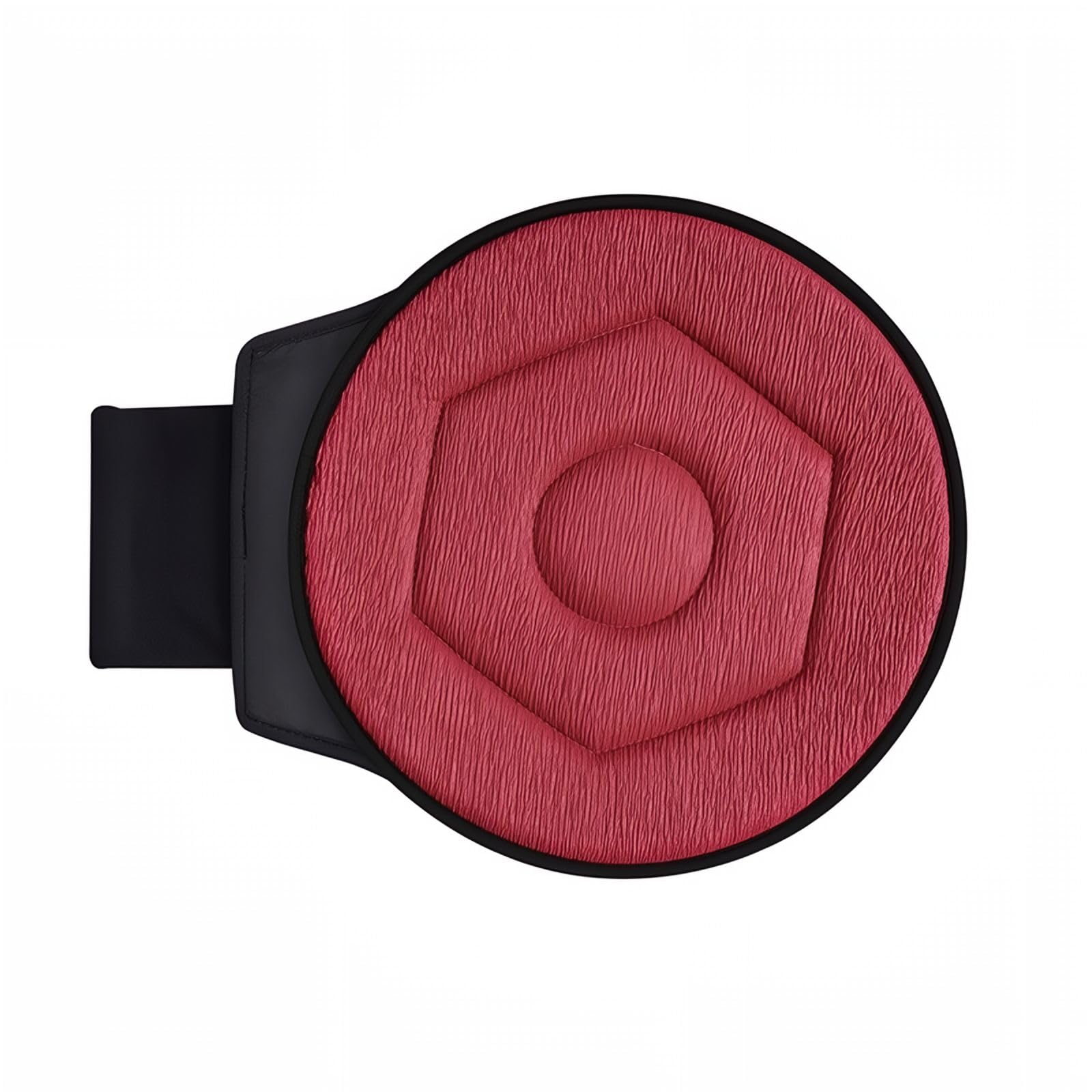 QIZUN Car Seat Swivel Cushion Memory Foam Fit for Zeekr 007 Electric Sedan, Rotating Auto Chair Pad Ergonomic Mobility Transfer Pad, rhombus