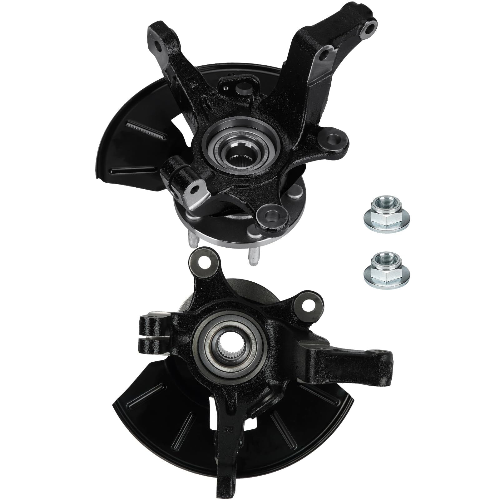 Amazon.com: Front Left & Right Steering Knuckle & Wheel Bearing