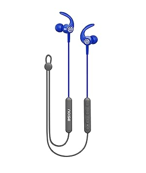 Noise Tune Sport 2 in-Ear Wireless Bluetooth Earphones with Deep Bass, in-Built mic, 10 mm Speaker Drivers (Electric Blue)