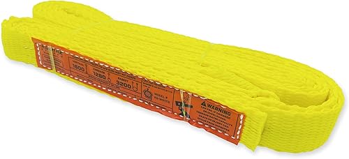 Miniatura 8 de Correa de 1 capa de correas de elevación de 1 x 4 pies, 1 paquete de correa de red resistente, aparejo móvil de remolque KODIAK STRAPS 1