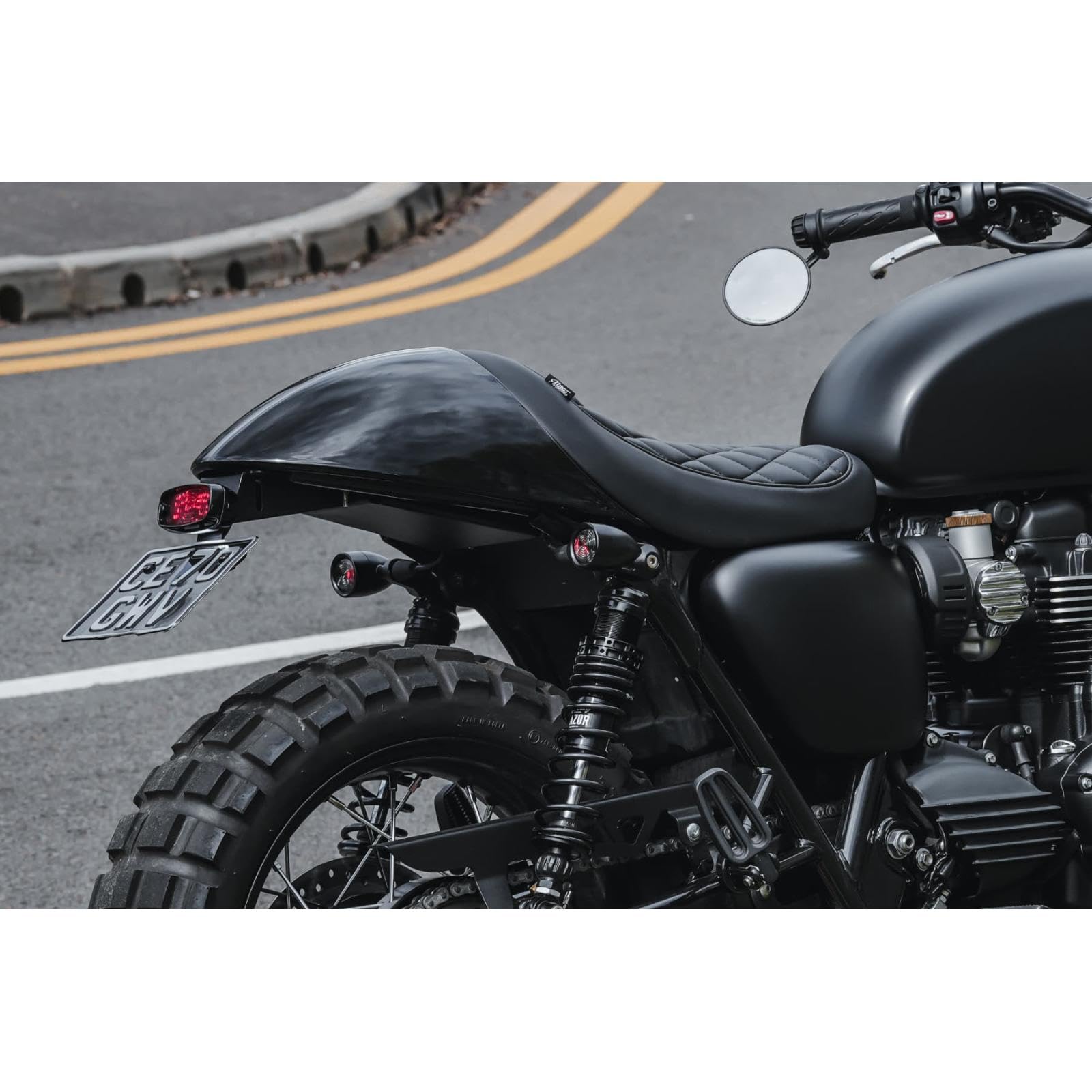 Amazon | モートーン(Motone) シート FASTBACK カフェレーサー