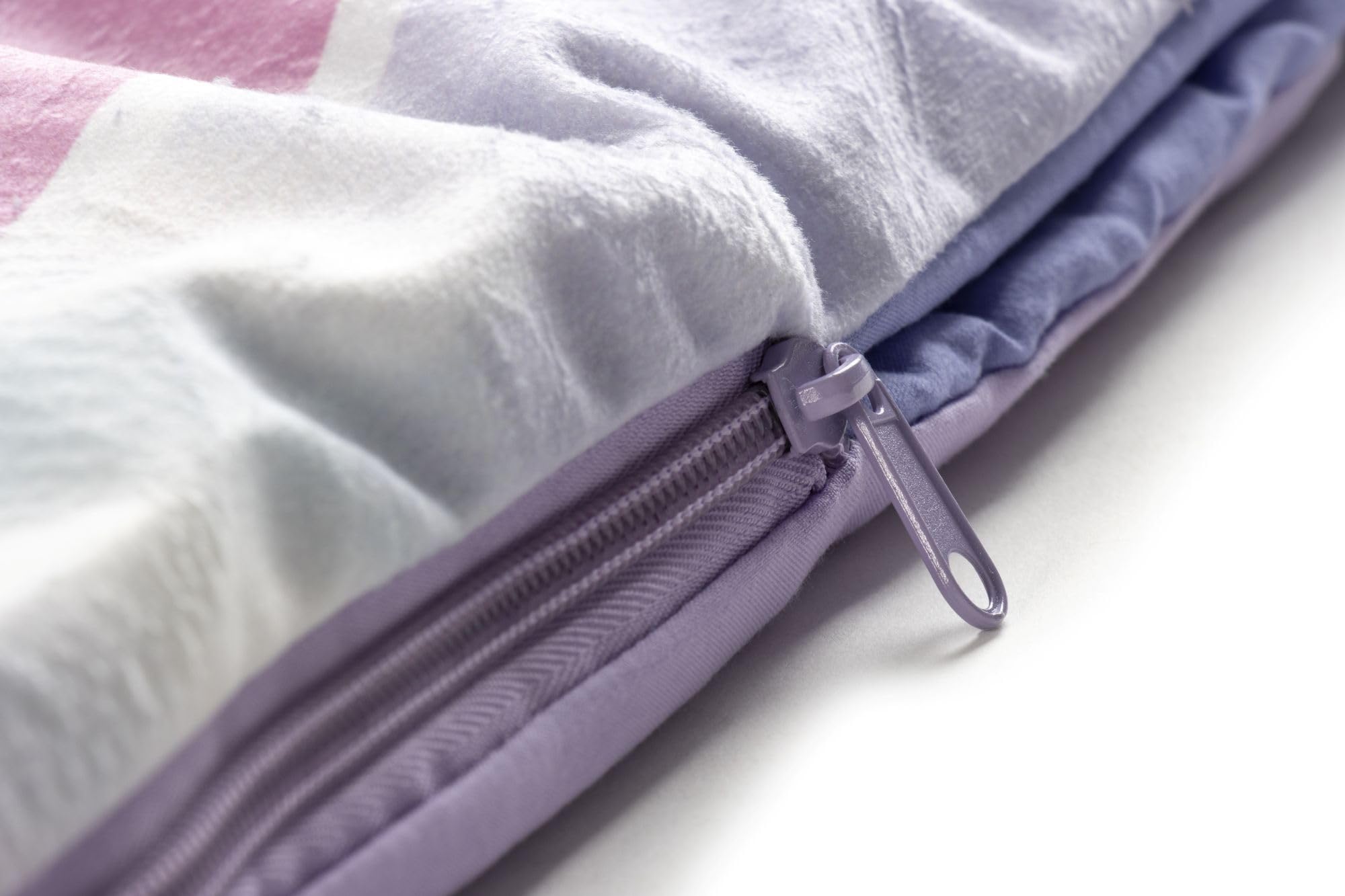 Juego de saco de dormir y almohada para niños, acogedor (137 x 61 cm), saco de dormir interior con asa de transporte y almohada (43 x 28 cm), ideal para viajes escolares y fiestas de pijamas, juego de