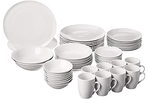 10 Strawberry Street Coupe Dinnerware Set (White)